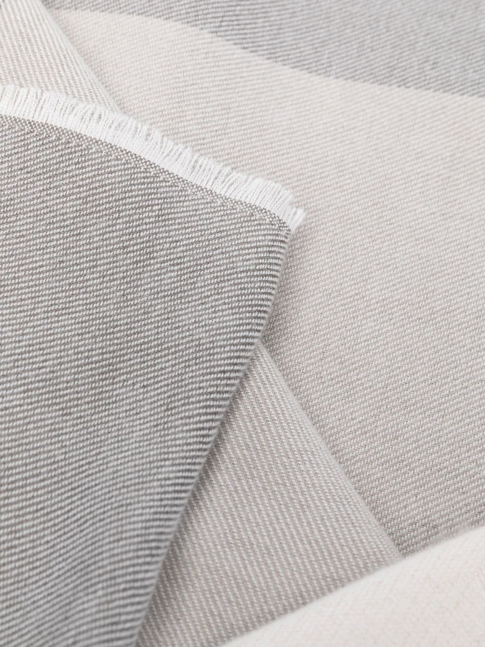 tonal-stripe scarf - 3