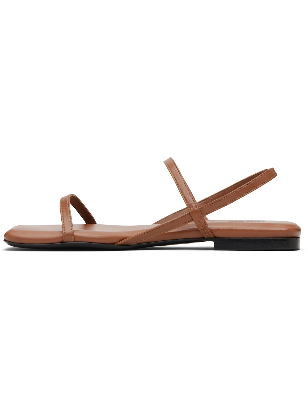Brown Hilda Flat Sandals - 3