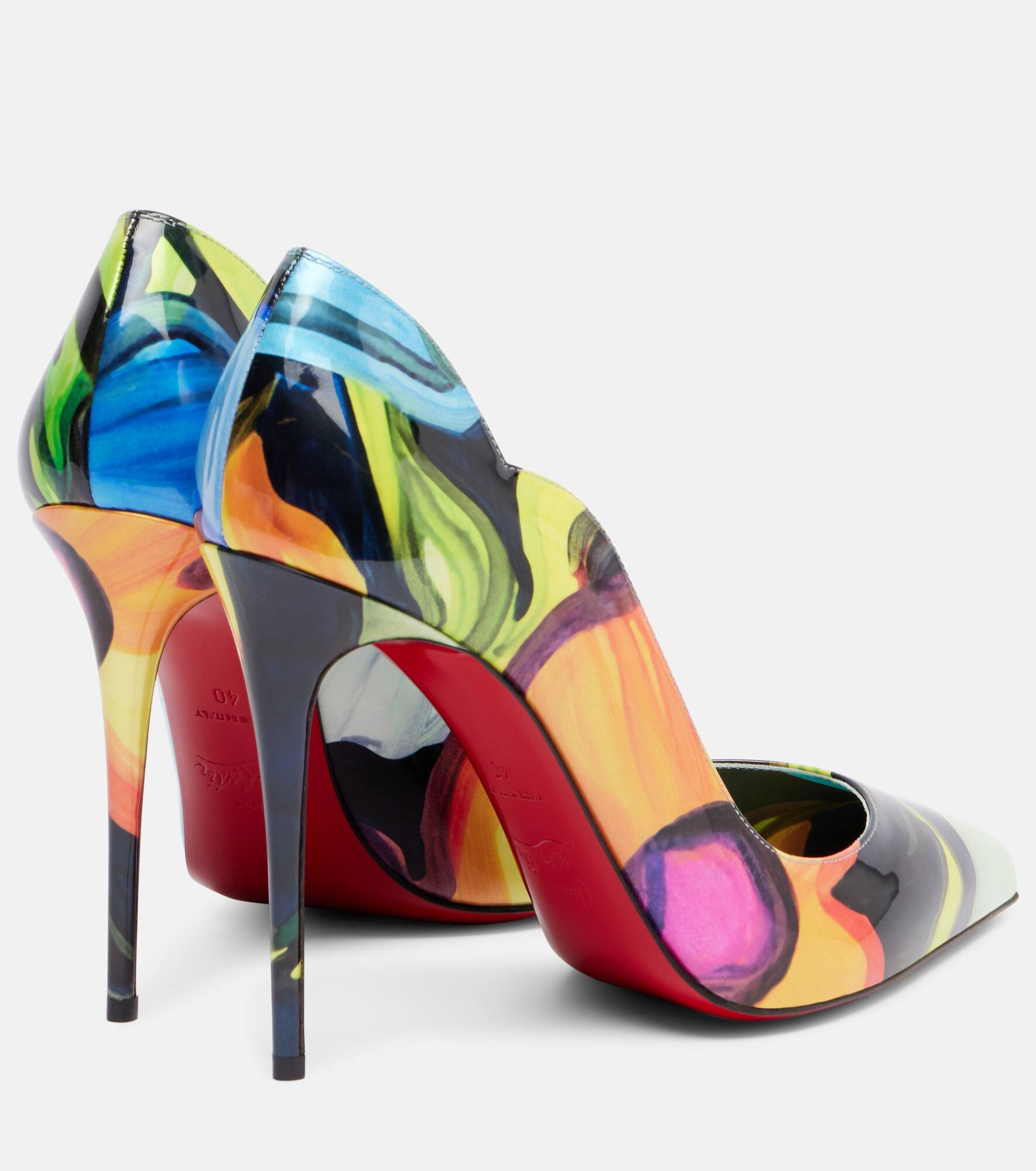 Hot Chick 100 patent leather pumps - 2