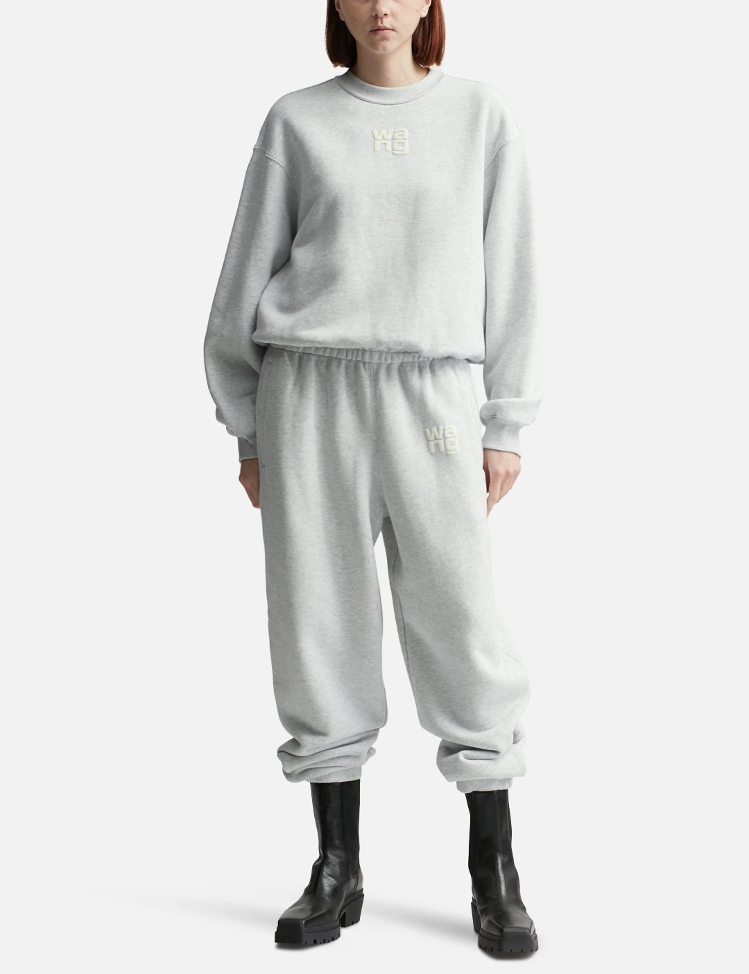 PUFF LOGO ESSENTIAL TERRY CREW SWEATSHIRT - 4