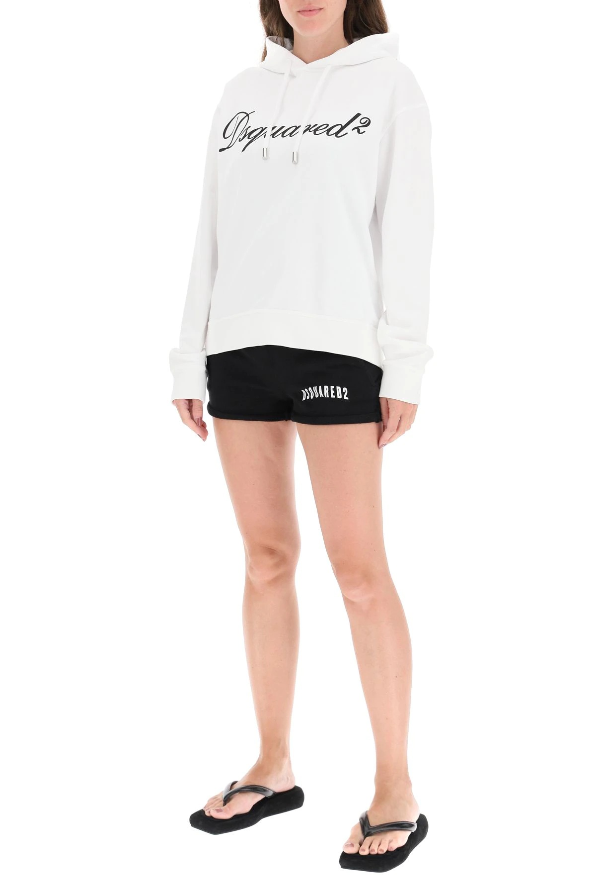 LOGO SWEATSHIRT WITH HOOD - 2