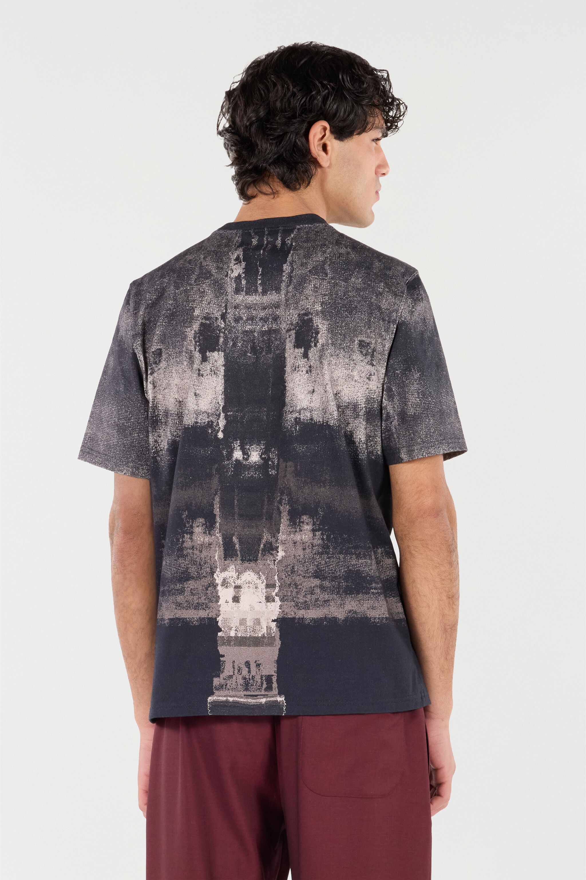 T-Shirt With Winged Monogram - 4