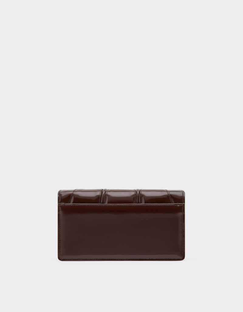 Ferrari GT glossy leather wallet with chain strap 4