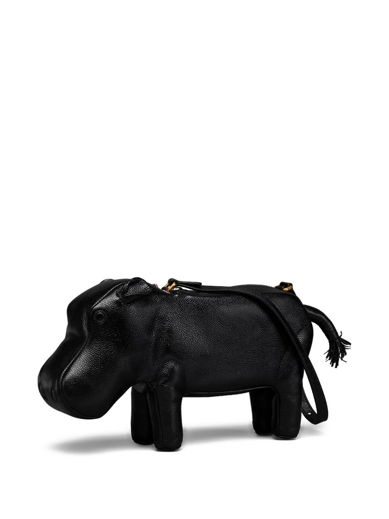 Hippo-motif shoulder bag 3
