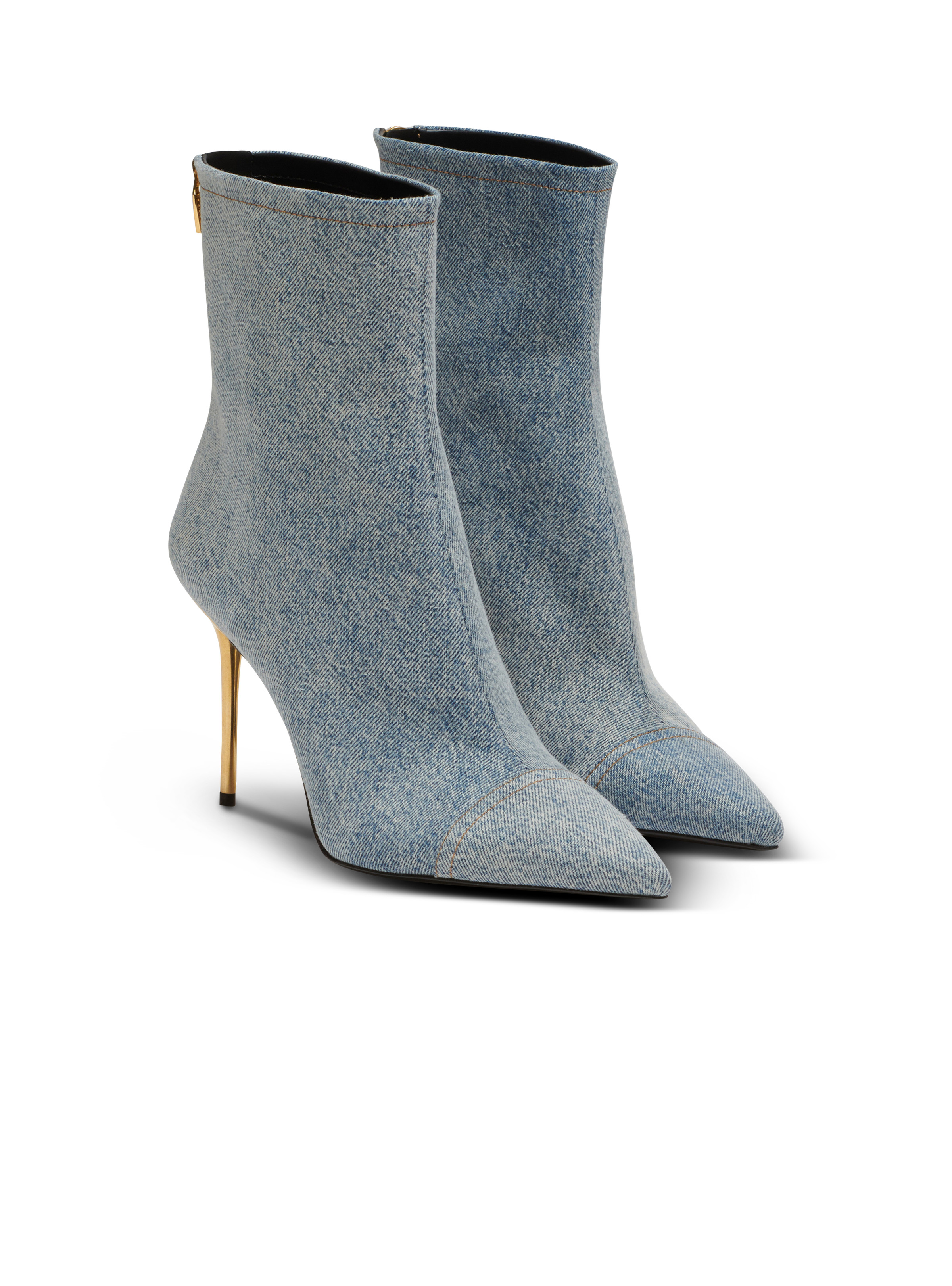 Skye denim ankle boots - 2