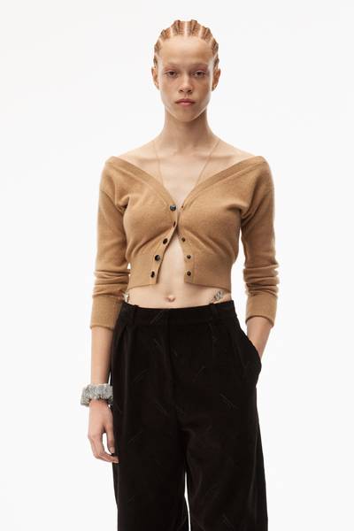 Alexander Wang FITTED CROPPED CARDIGAN outlook