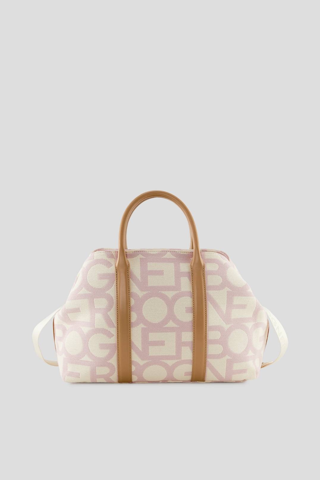 PANY THERESA TOTE BAG IN SAND/ROSE - 3