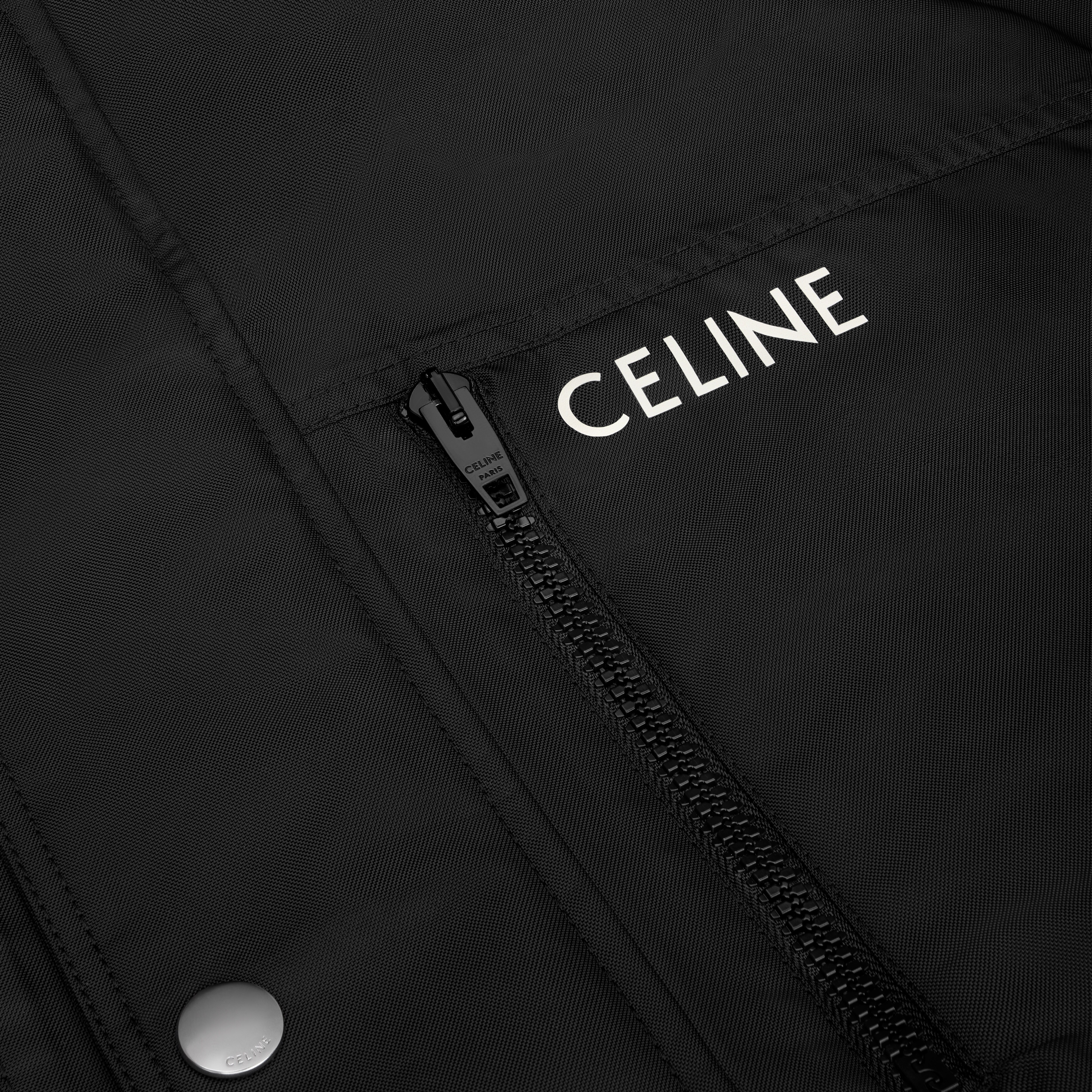 celine ski jacket in technical nylon - 4