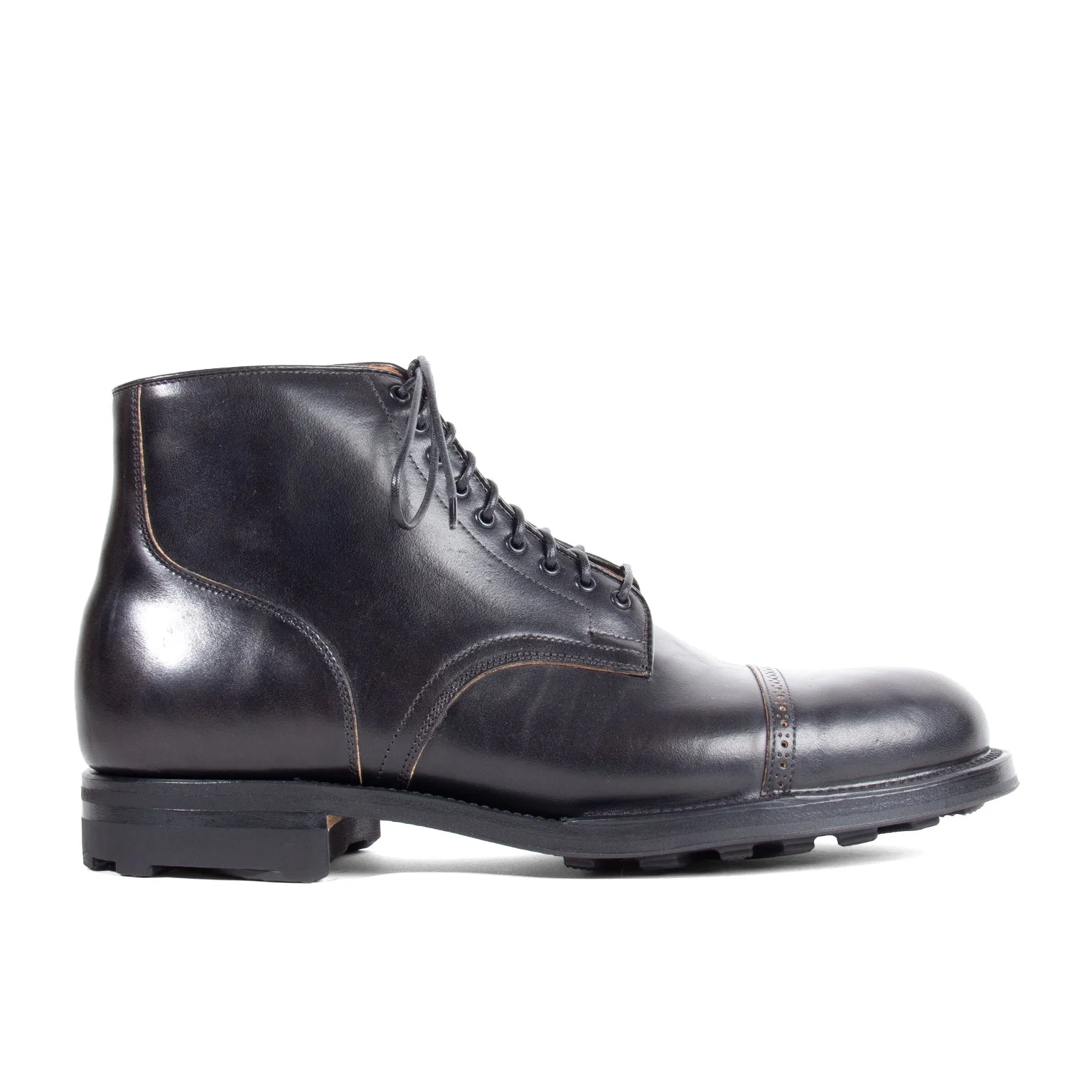 Service Boot® BCT - Black Teacore Vacchetta Lucida - 1