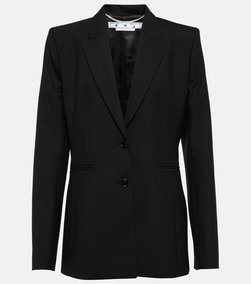 Corporate wool-blend blazer 1