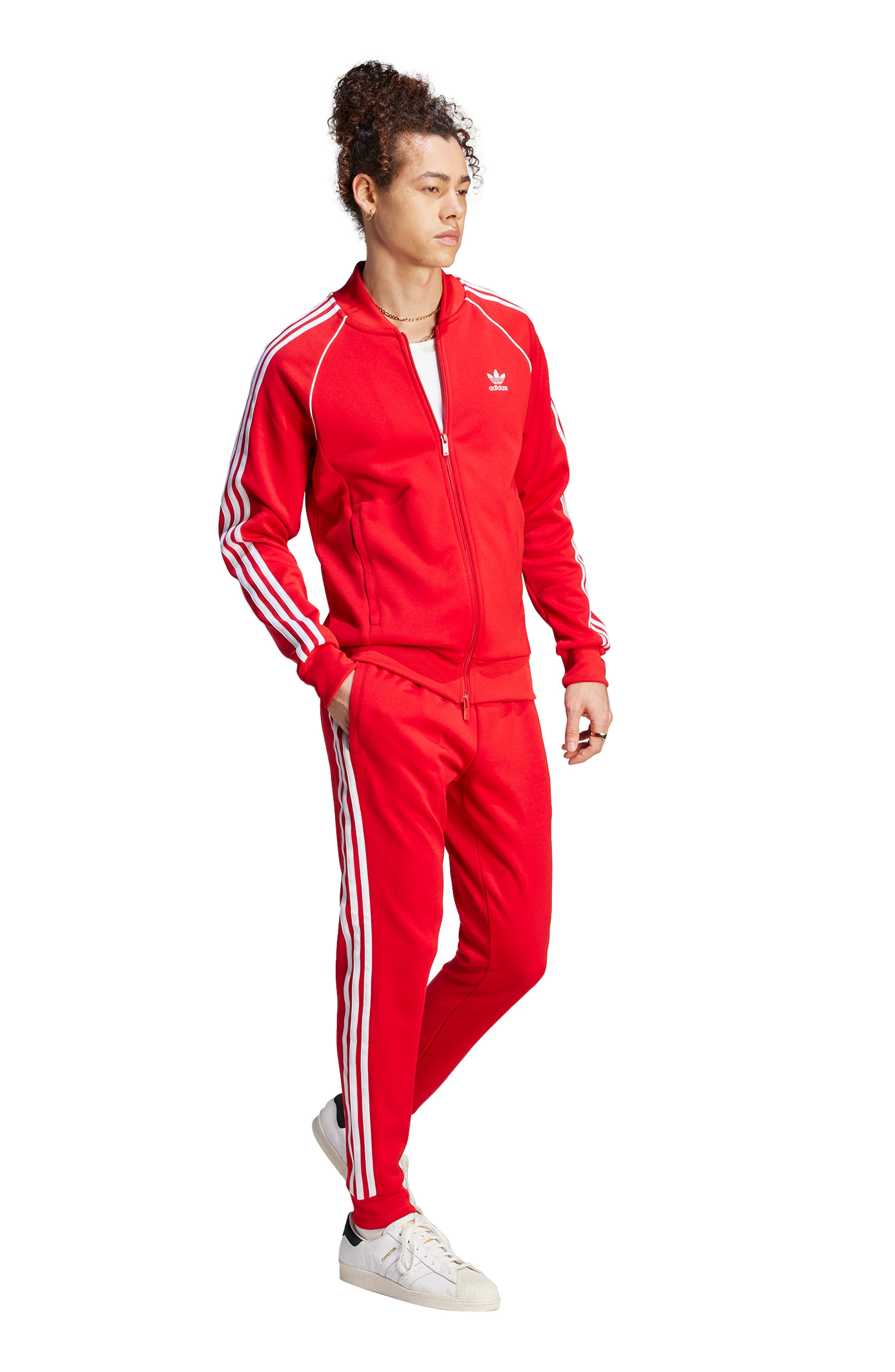 adidas Lifestyle Superstar Joggers in Better Scarlet/White at Nordstrom - 5