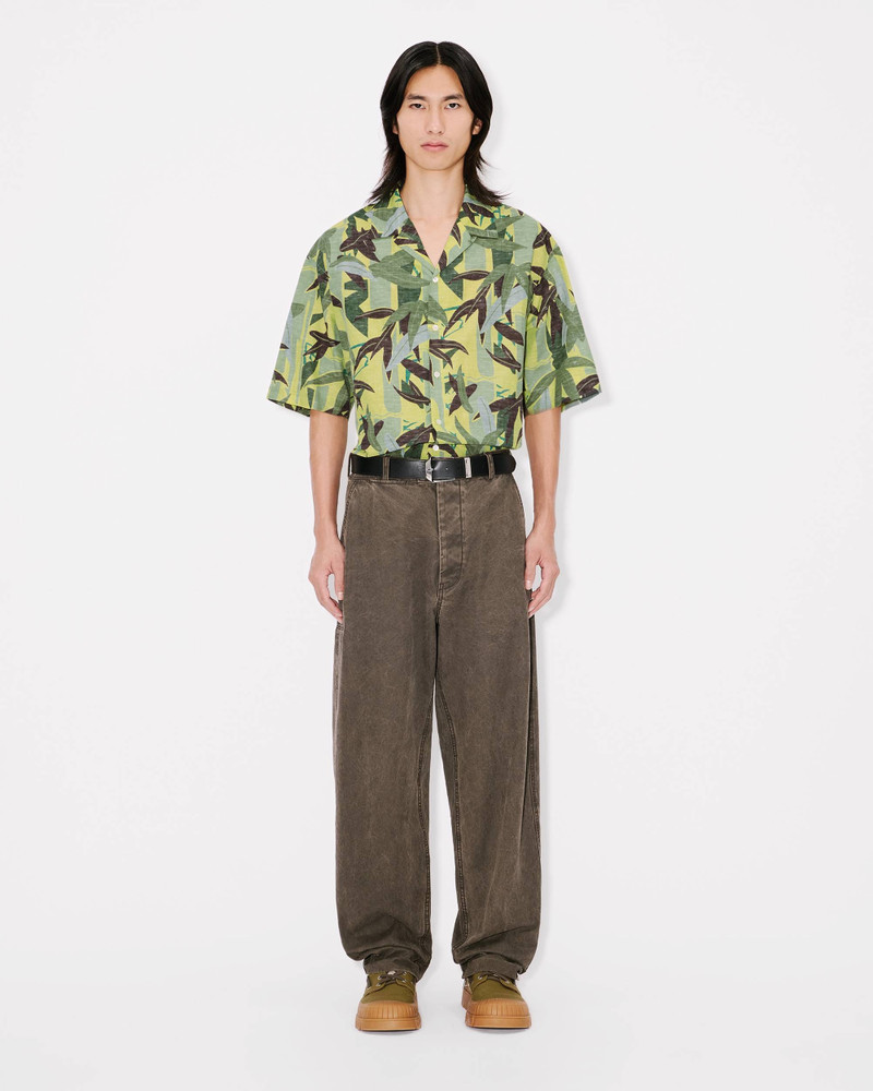 'KENZO Chiky-Rin Camo' hawaiian short sleeve shirt 5