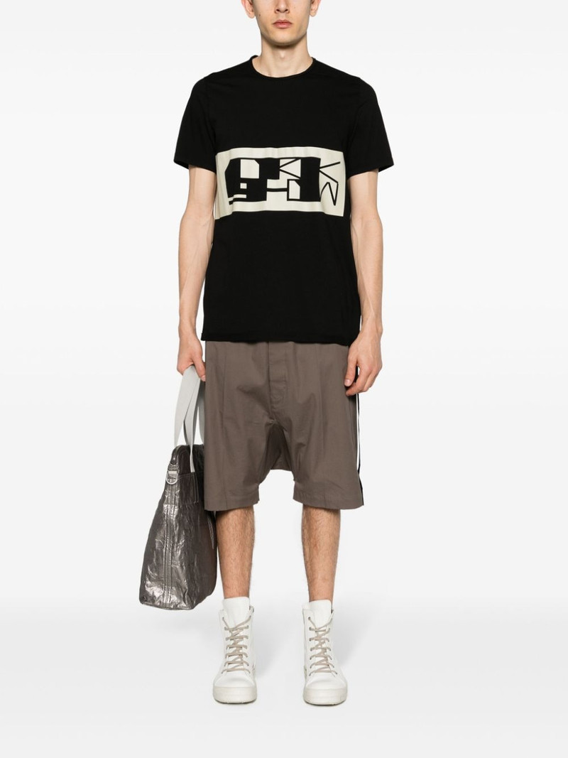 Rick Owens DRKSHDW Level T organic cotton T-shirt outlook