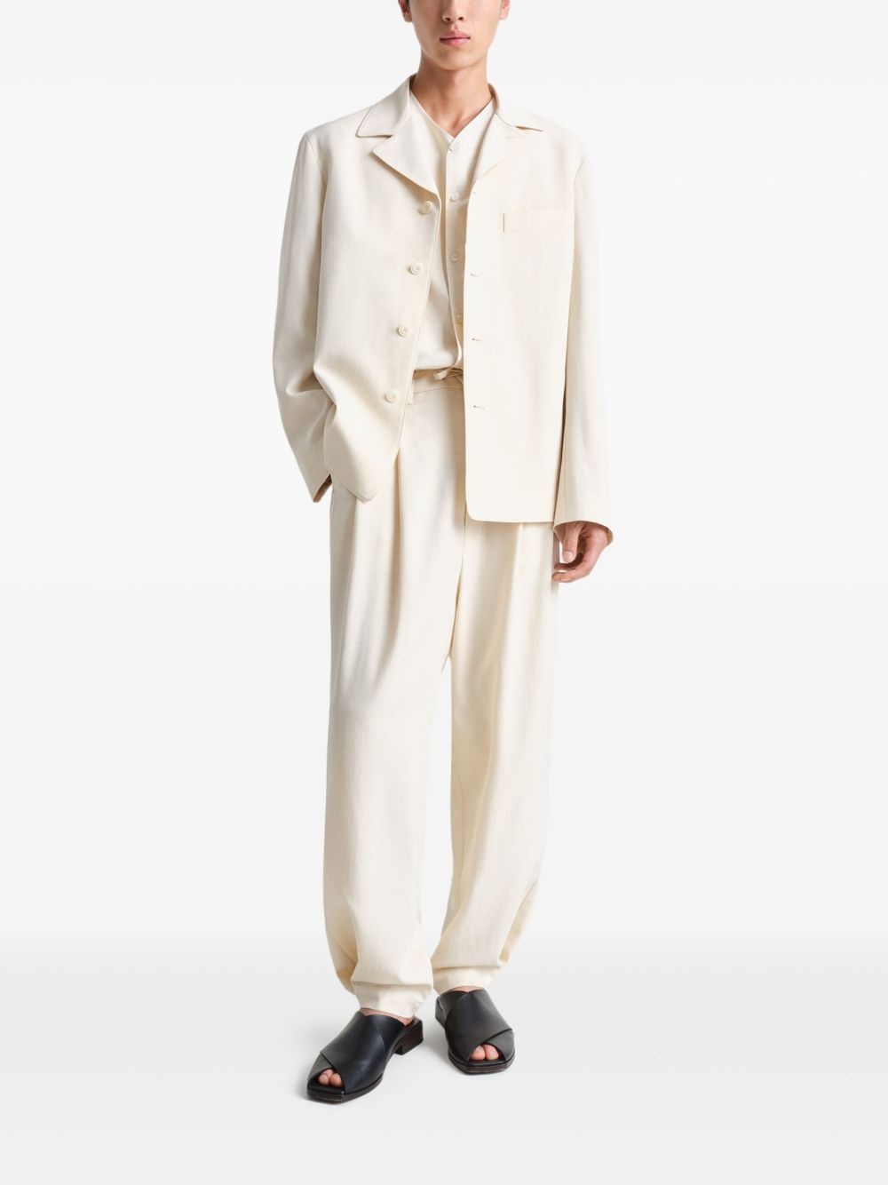 tailored shirt jacket - 2