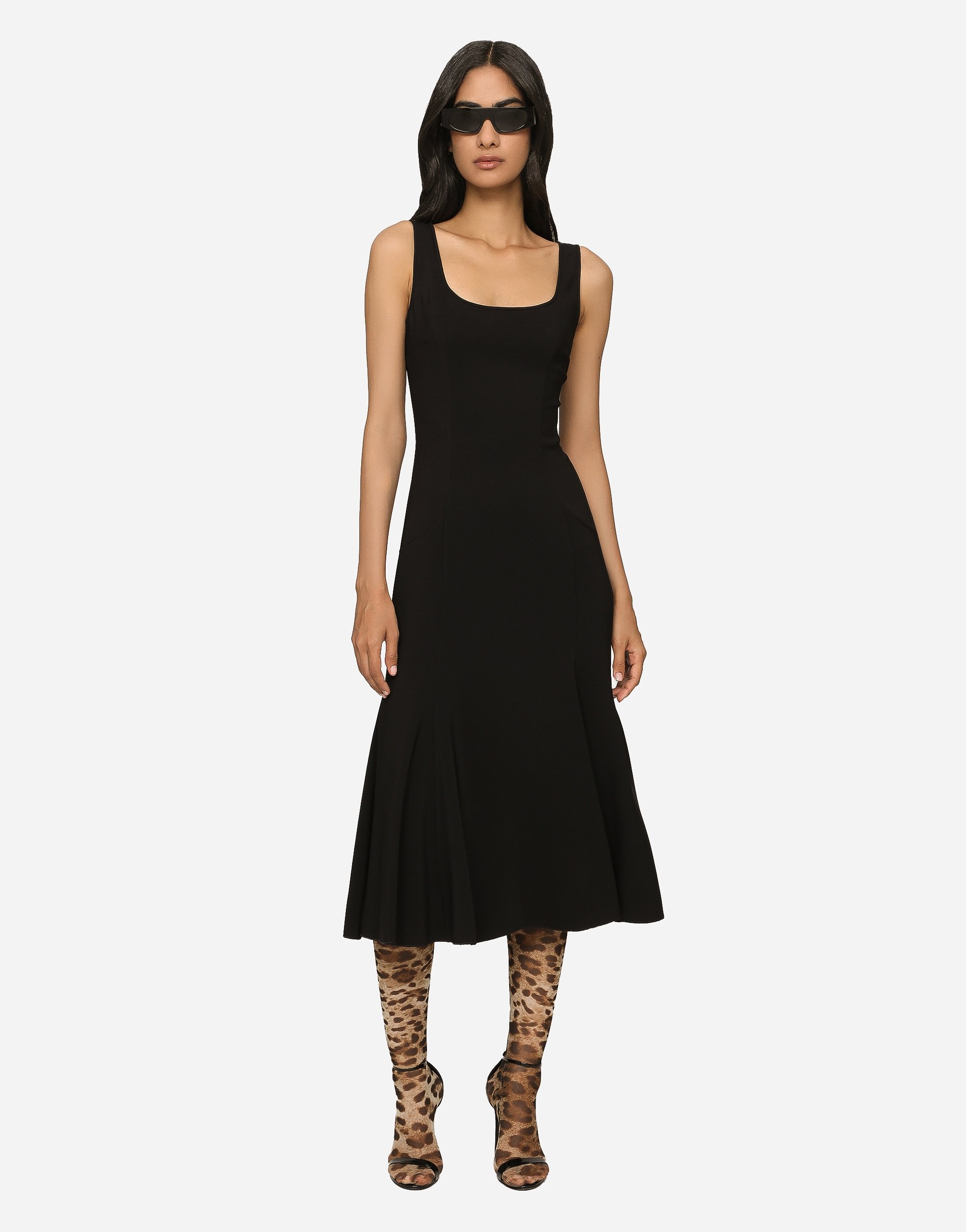 Calf-length cady dress - 2