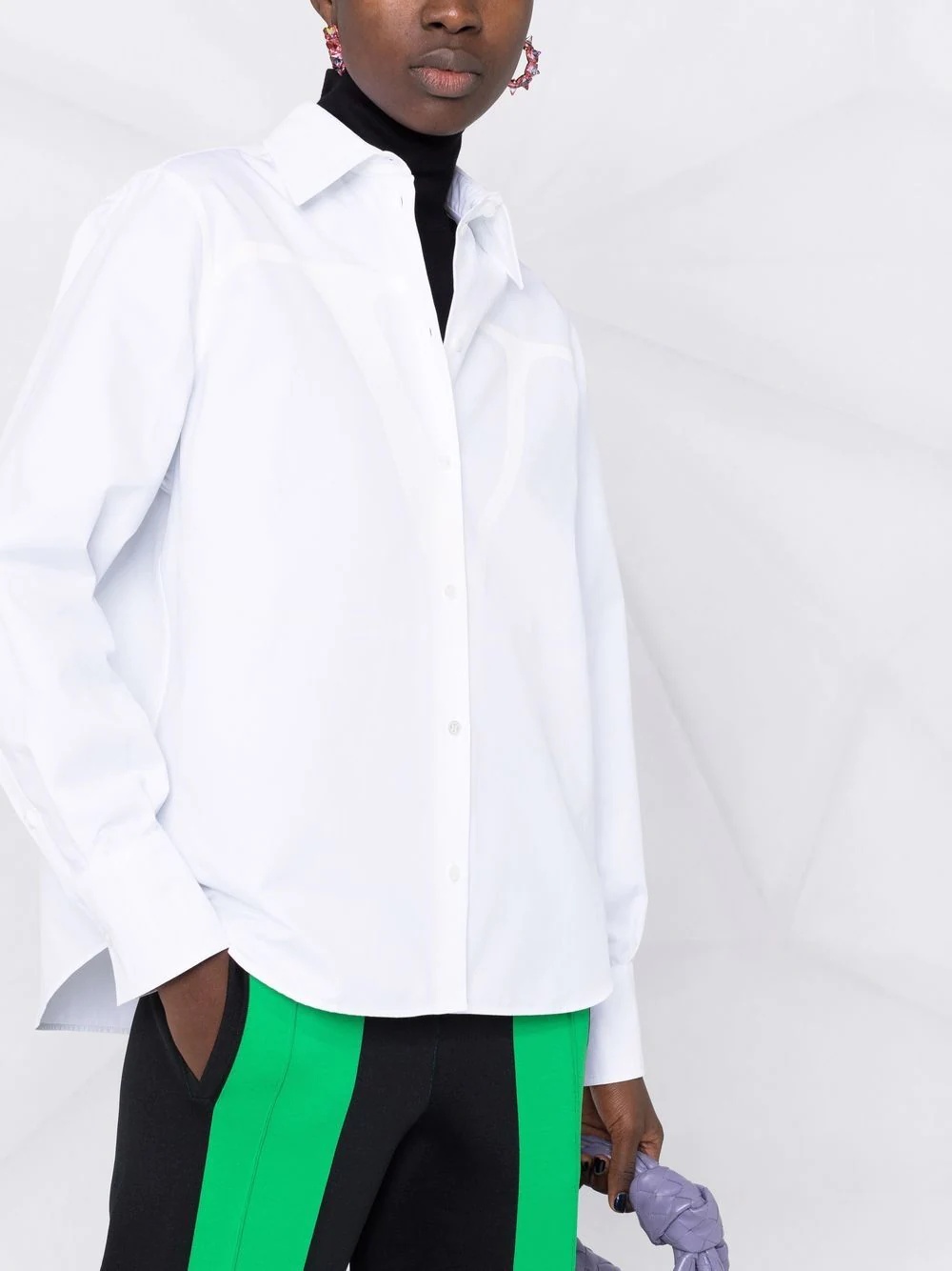 long-sleeve cotton shirt - 5