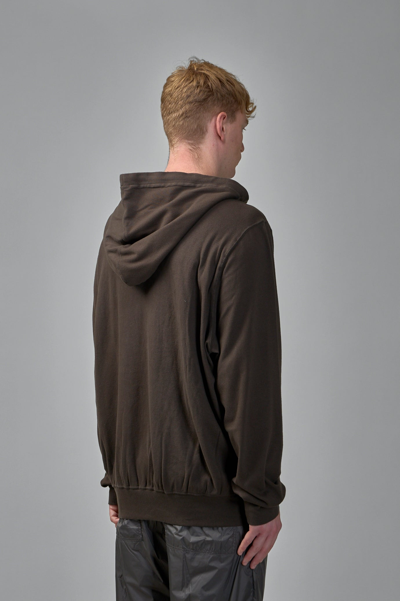 Knit T-Shirt Oversized Hoodie - 3