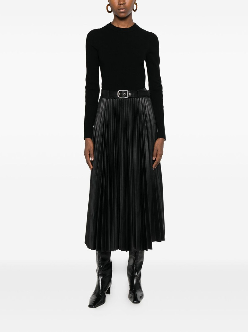 SIMKHAI pleated midi dress outlook