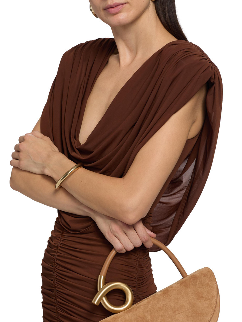 Women's Kehlani Gathered Minidress - Soft Silt 6