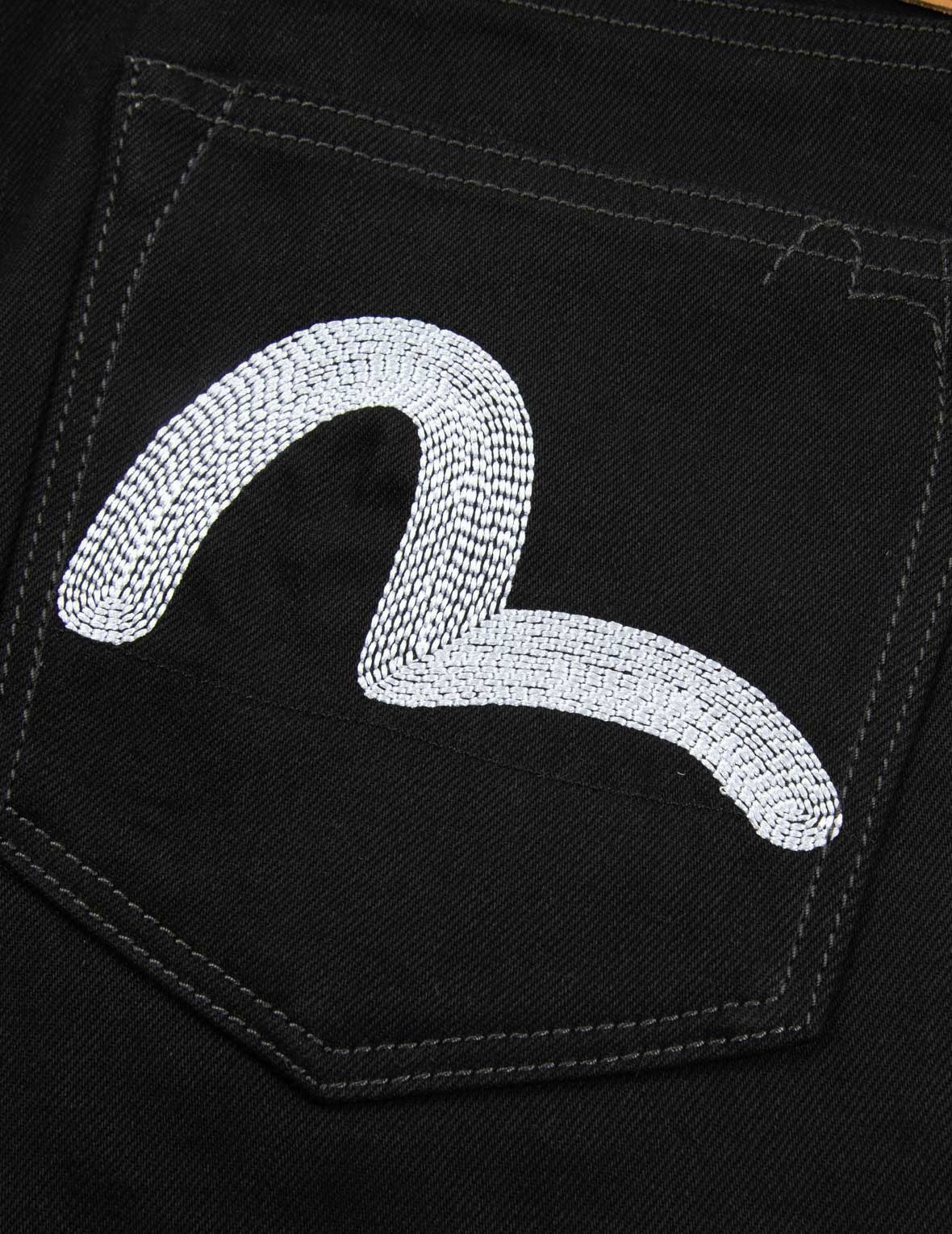 MULTI-LOGO EMBROIDERY SLIM-FIT JEANS #2010 - 8