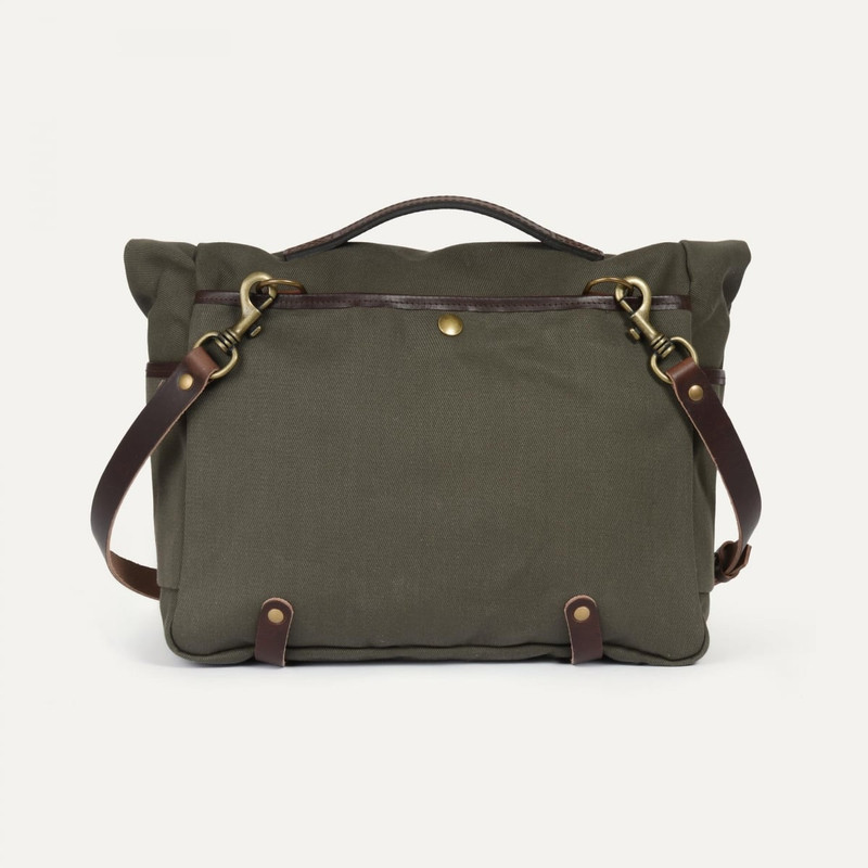 GASTON MUSETTE SATCHEL BAG - KHAKI BM 3
