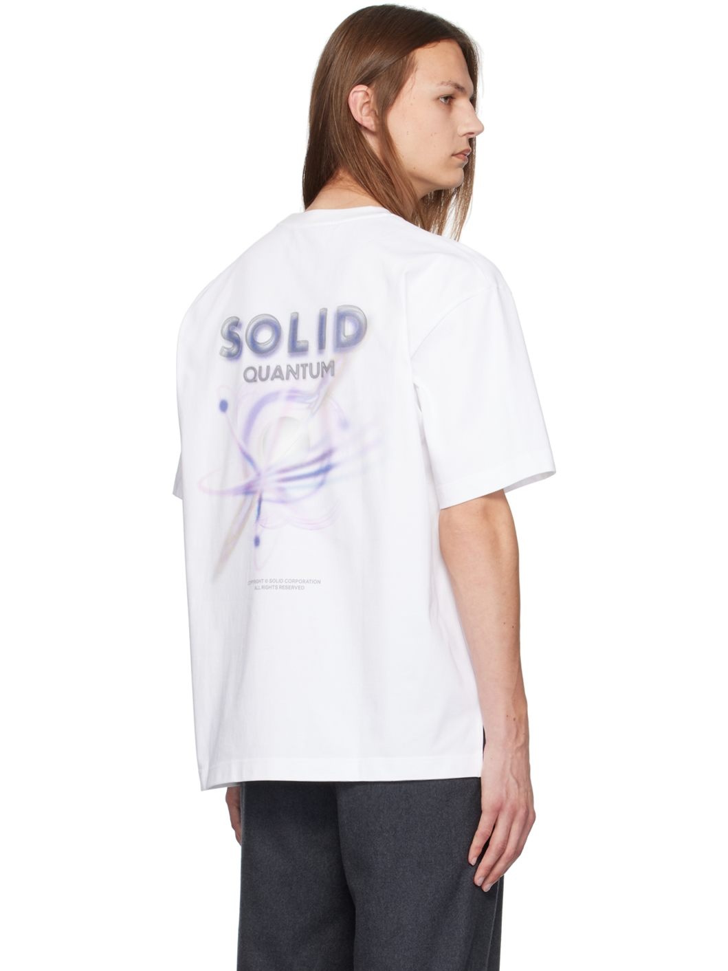 White 'Quantum' T-Shirt - 3