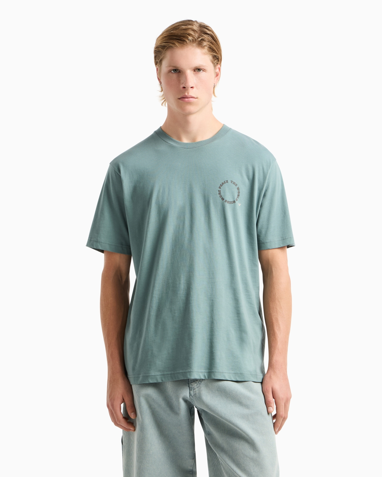 ASV JERSEY T-SHIRT WITH OVERSIZED PRINT FROM THE PEACE CAPSULE COLLECTION - 4
