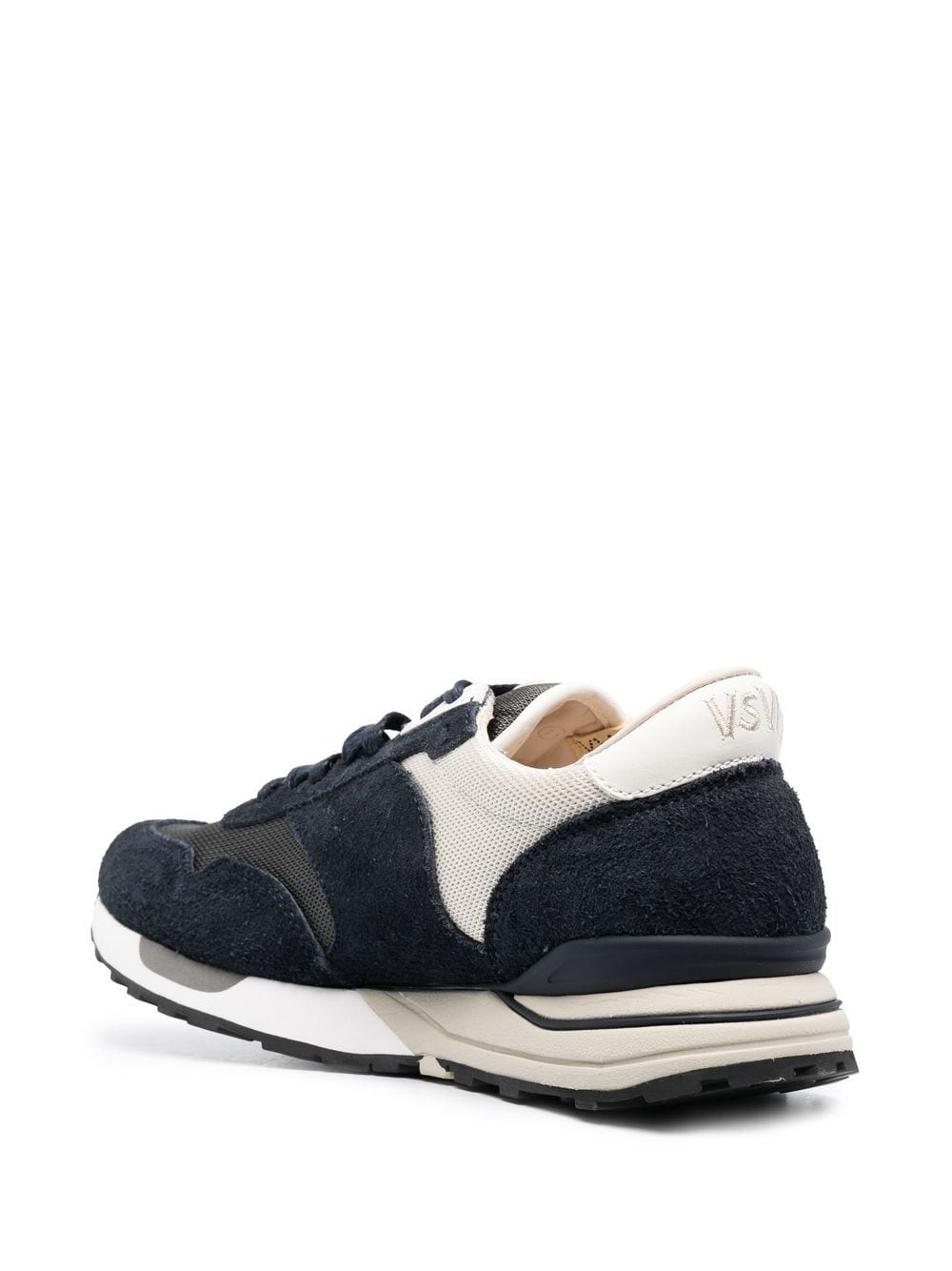 low-top lace-up sneakers - 3
