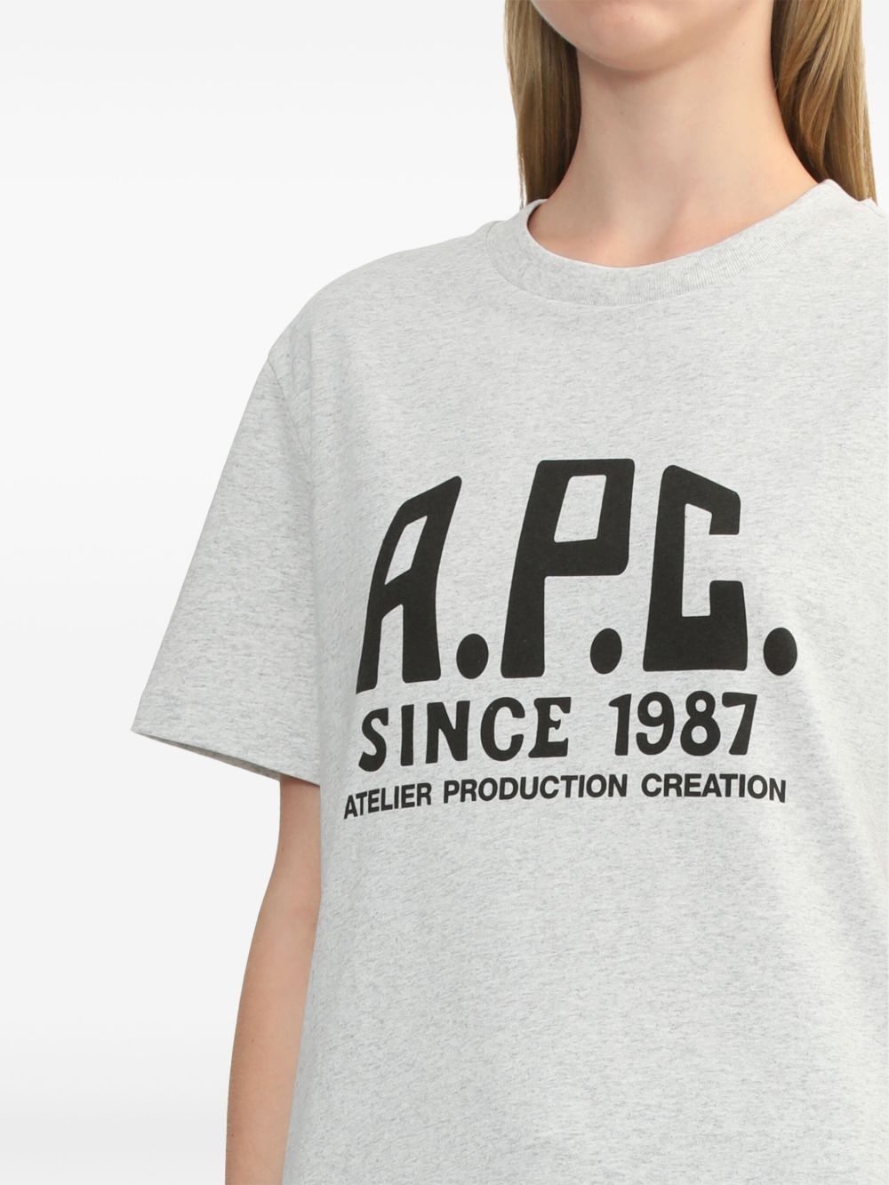 logo-print T-shirt - 5