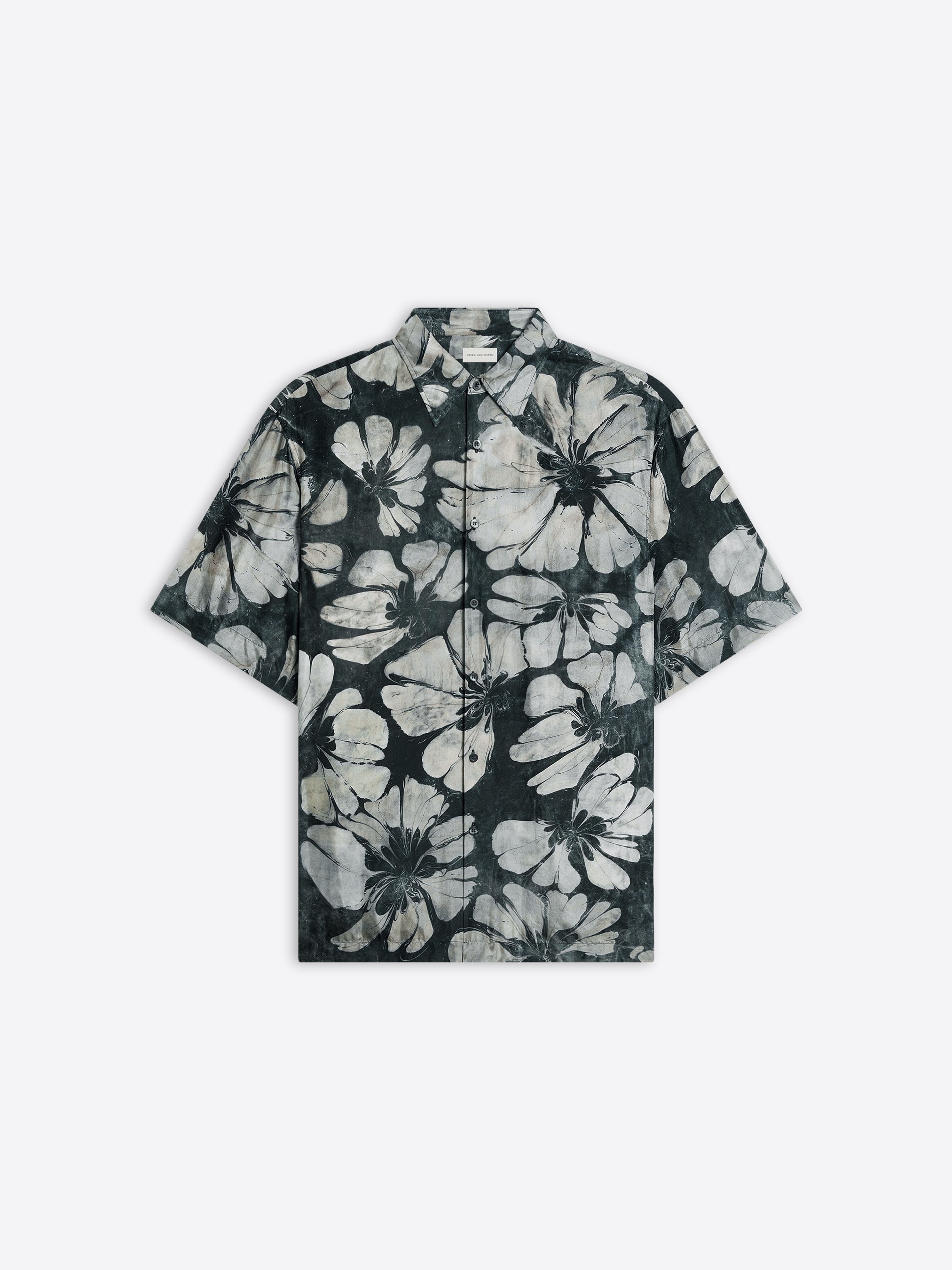 SILK SHORT SLEEVE SHIRT - 1