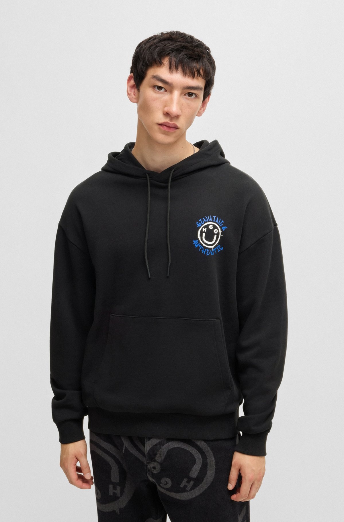 COTTON-TERRY HOODIE WITH SEASONAL ARTWORK - 2
