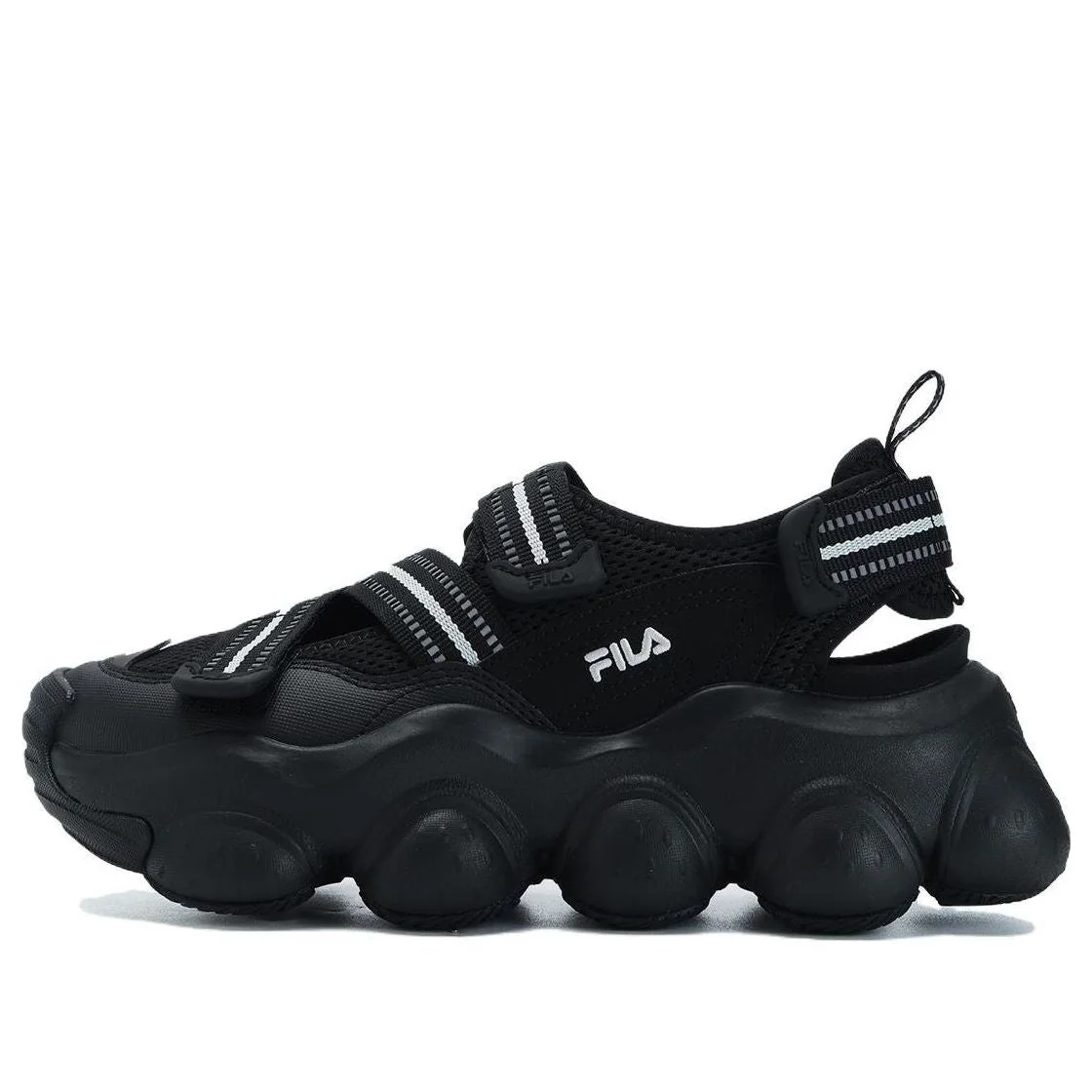 (WMNS) FILA Fragola Tracer shoes 'Black' F12W321403FBK - 1
