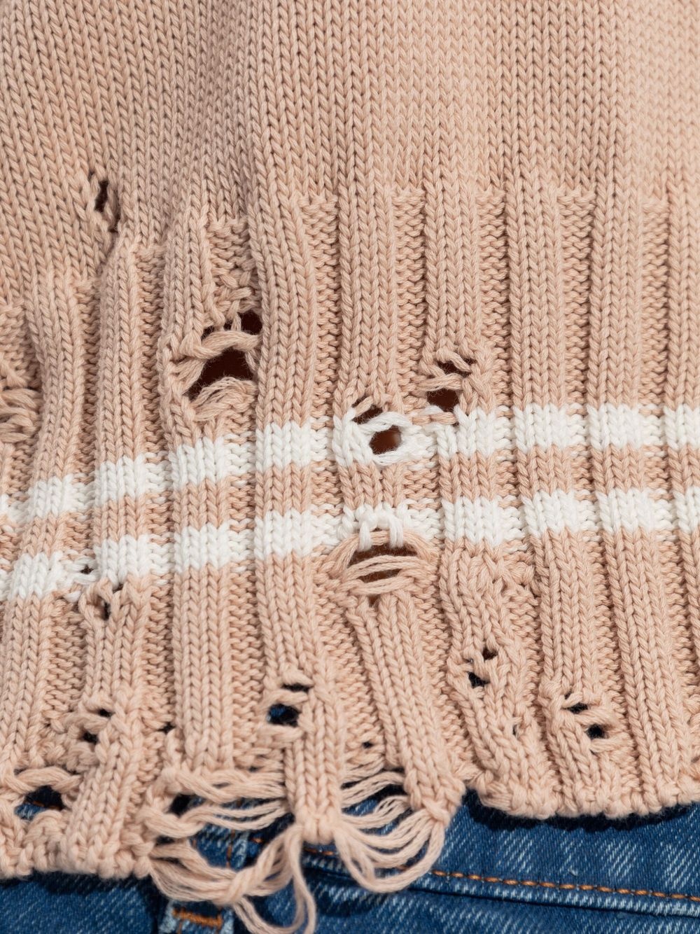 knitted polo top - 5