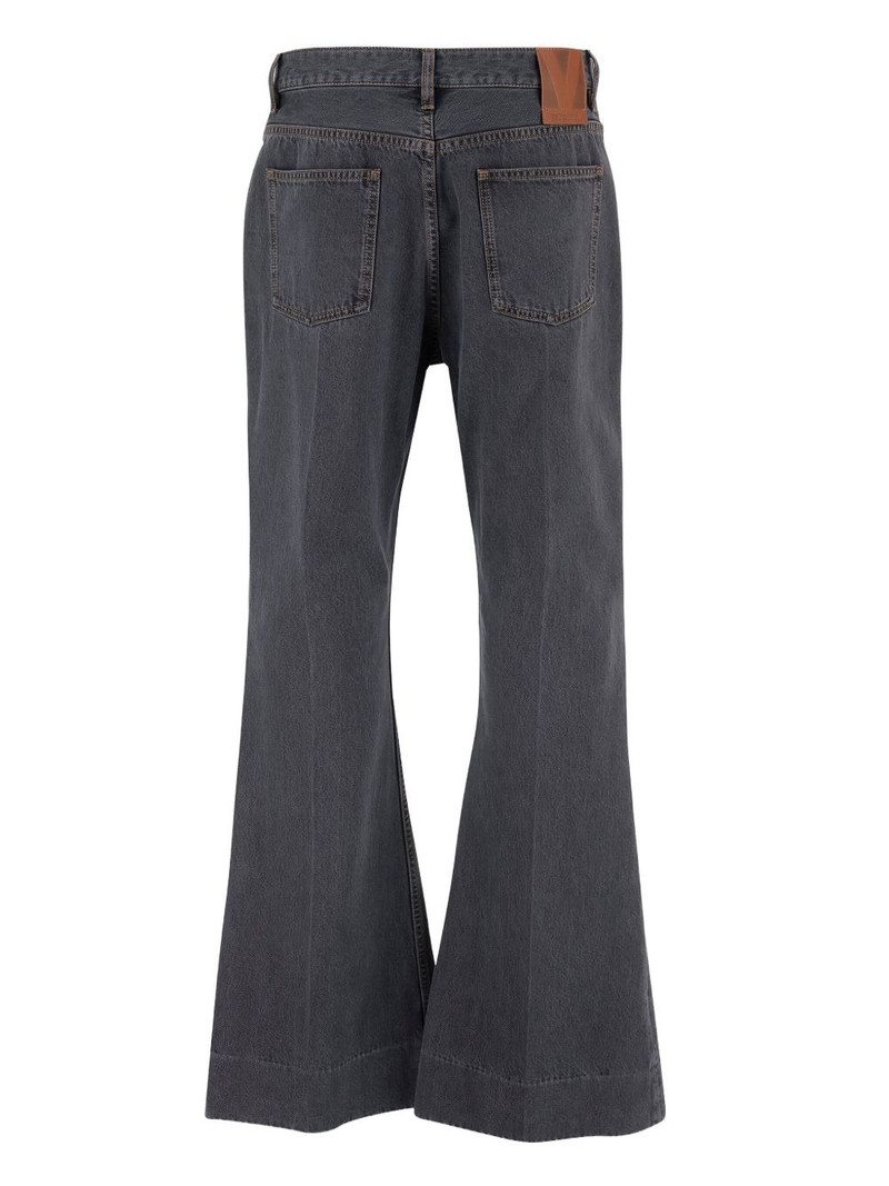 Valentino five-pocket flared jeans outlook