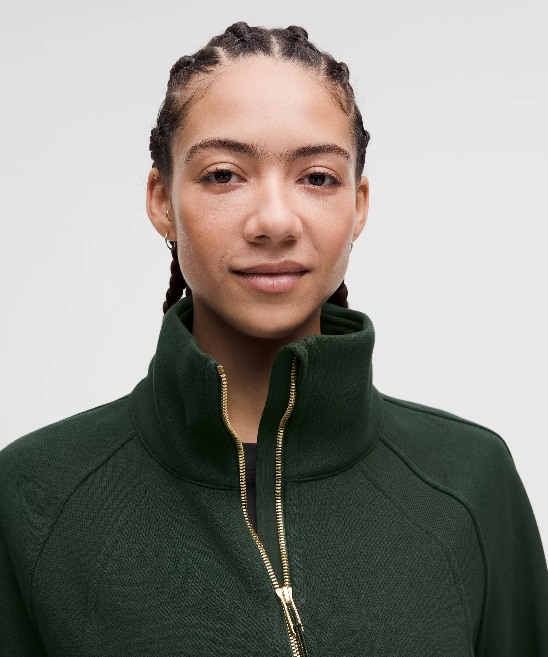 Scuba Oversized Funnel-Neck Half Zip *Long - 4