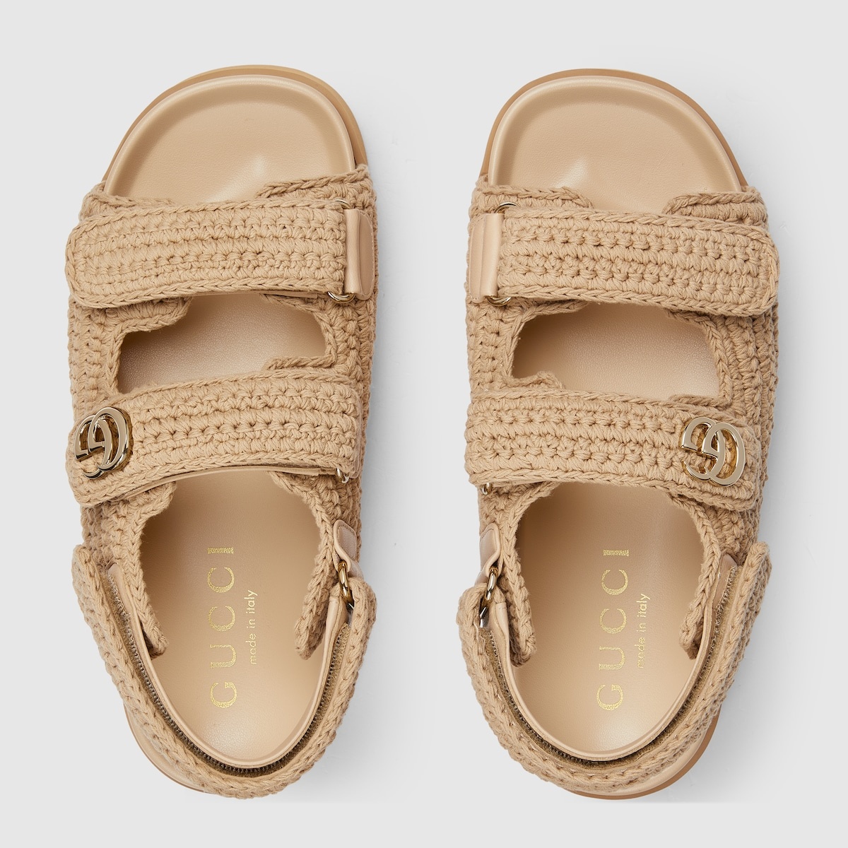 Women's sandal with Double G - 5