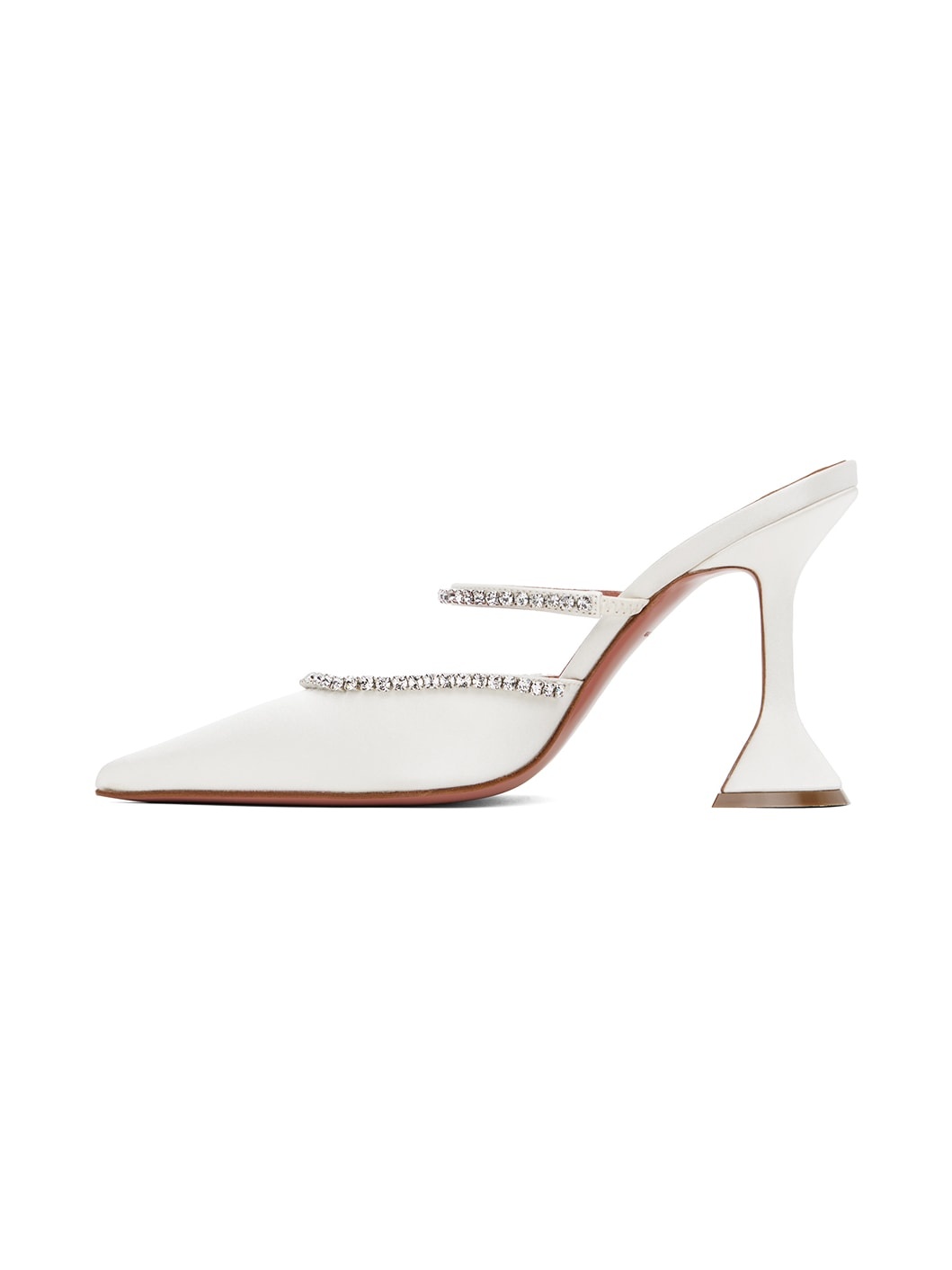 White Gilda Mules - 3