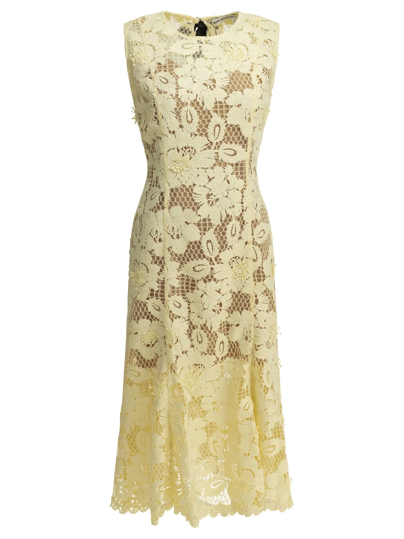 Self-portrait Flared Midi Dress - 1