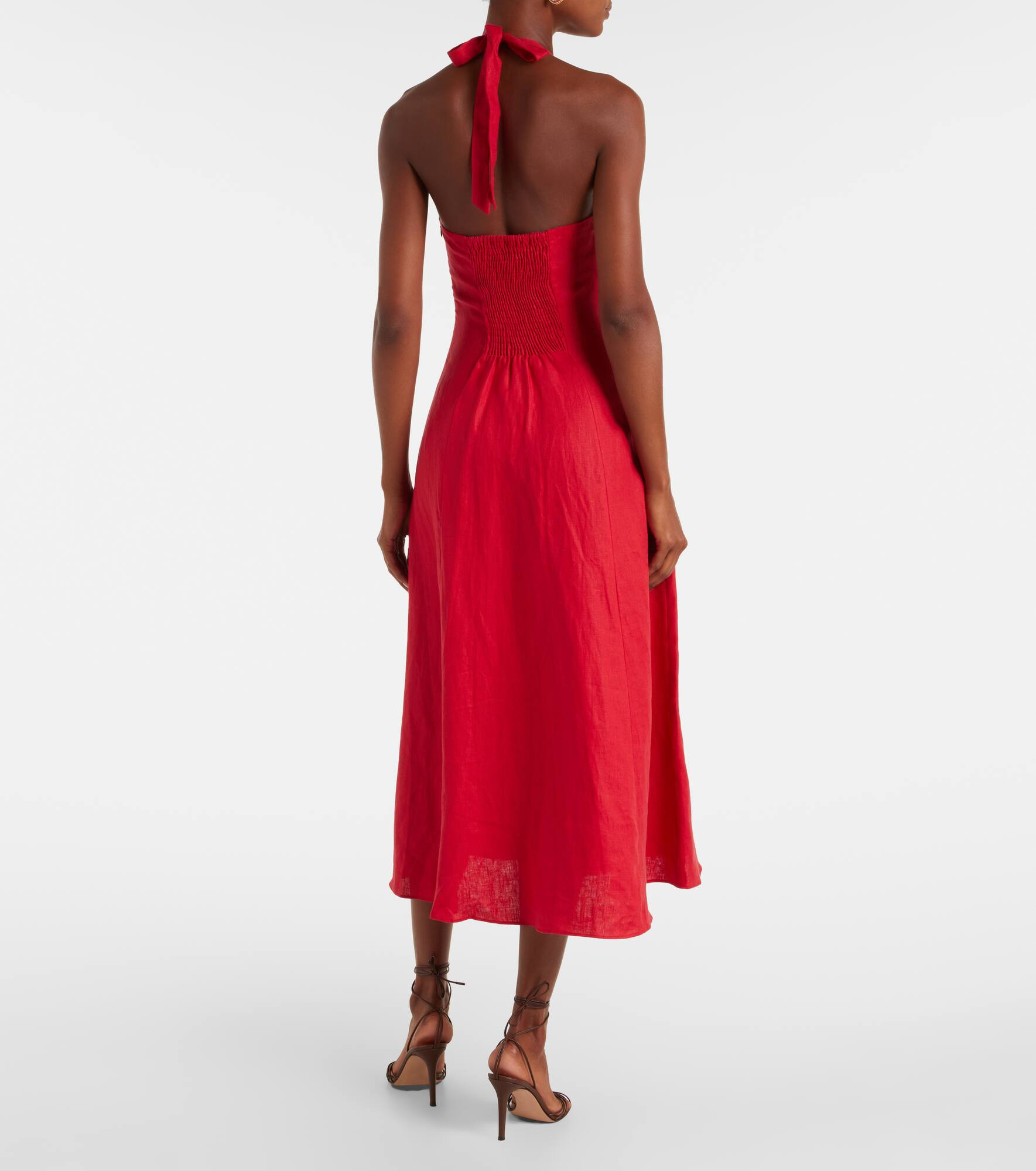 Marais linen midi dress - 3