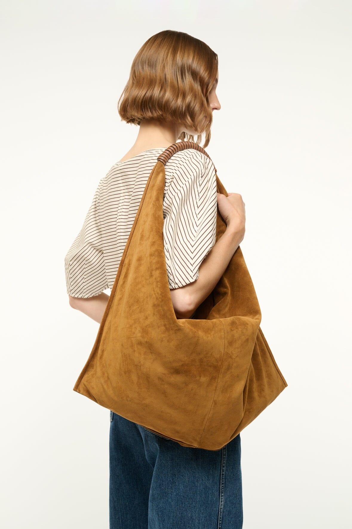 STAUD RONNIE BAG TAN - 2