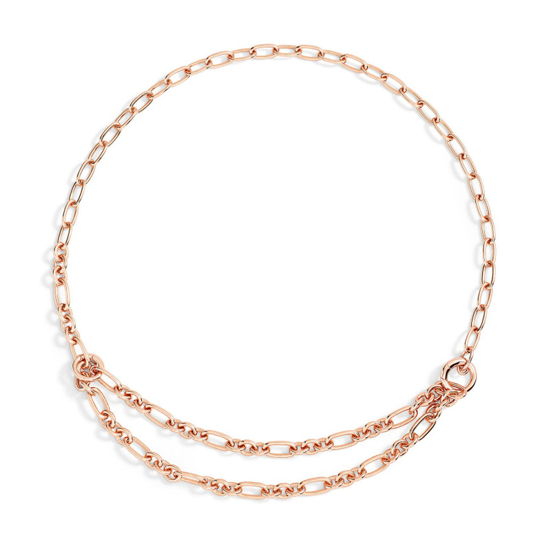 DoDo SILVER PLATED OPENABLE LINK NECKLACE outlook