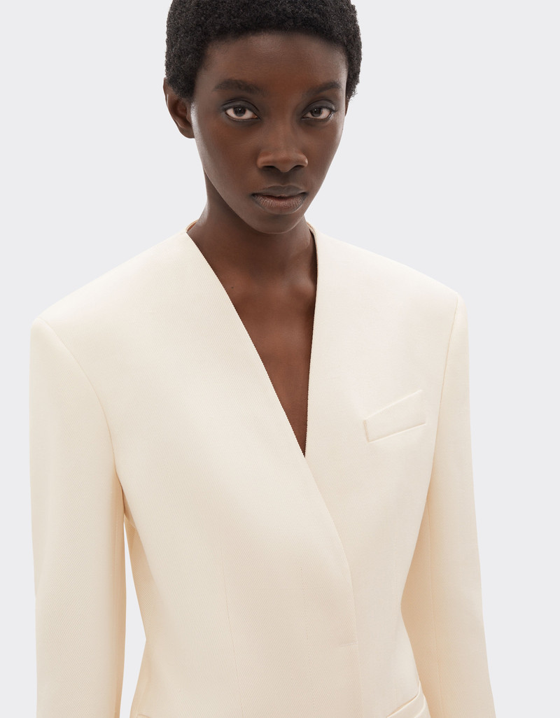 Shantung silk jacket 5