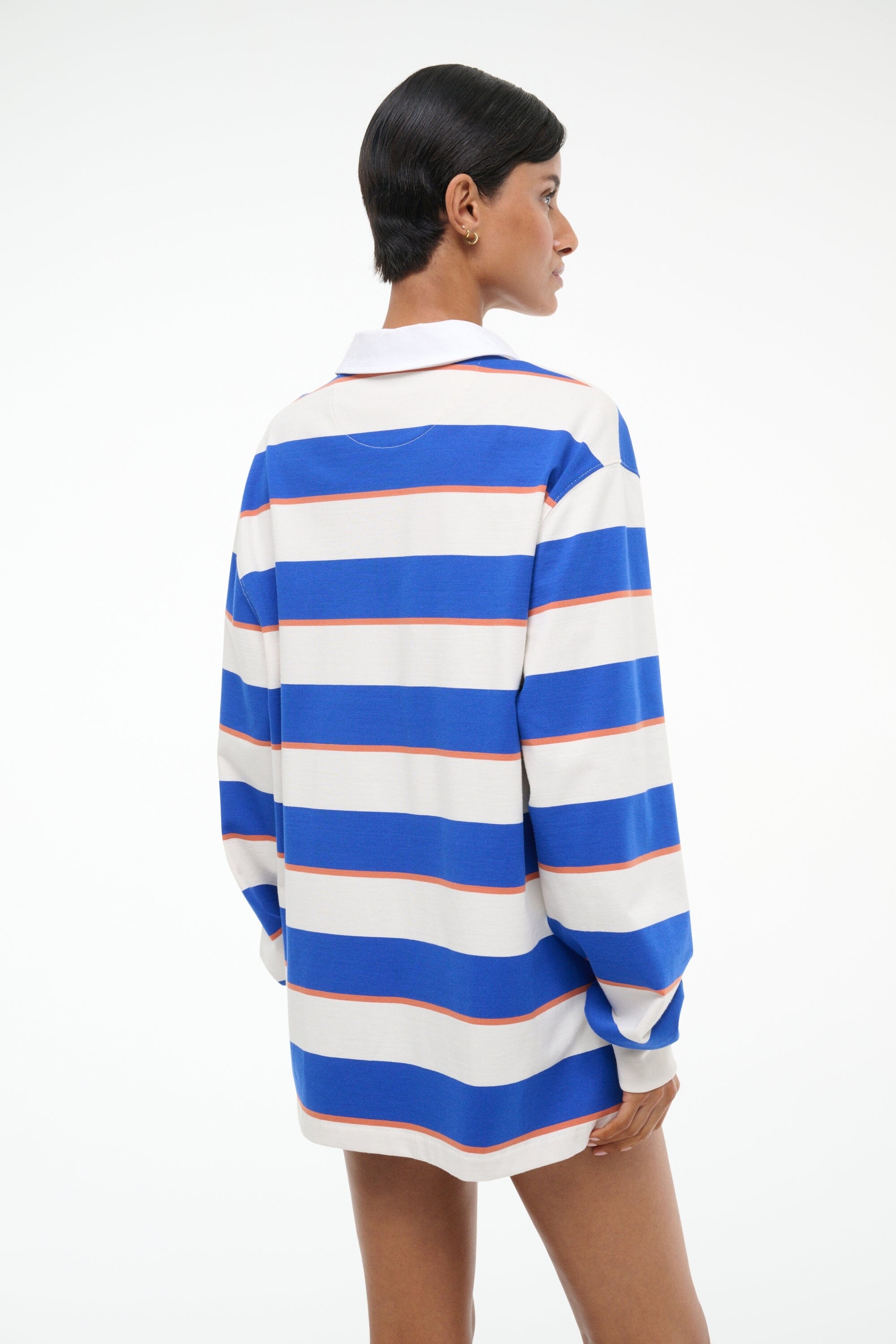 STAUD GAVIN SHIRT YACHT RUGBY STRIPE - 5