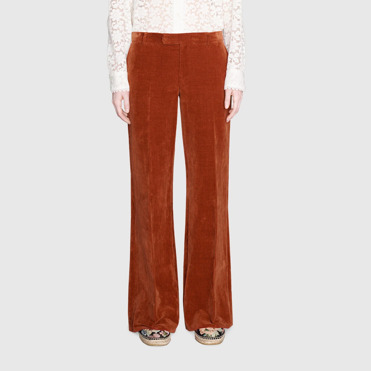 Velvet flared pant - 3