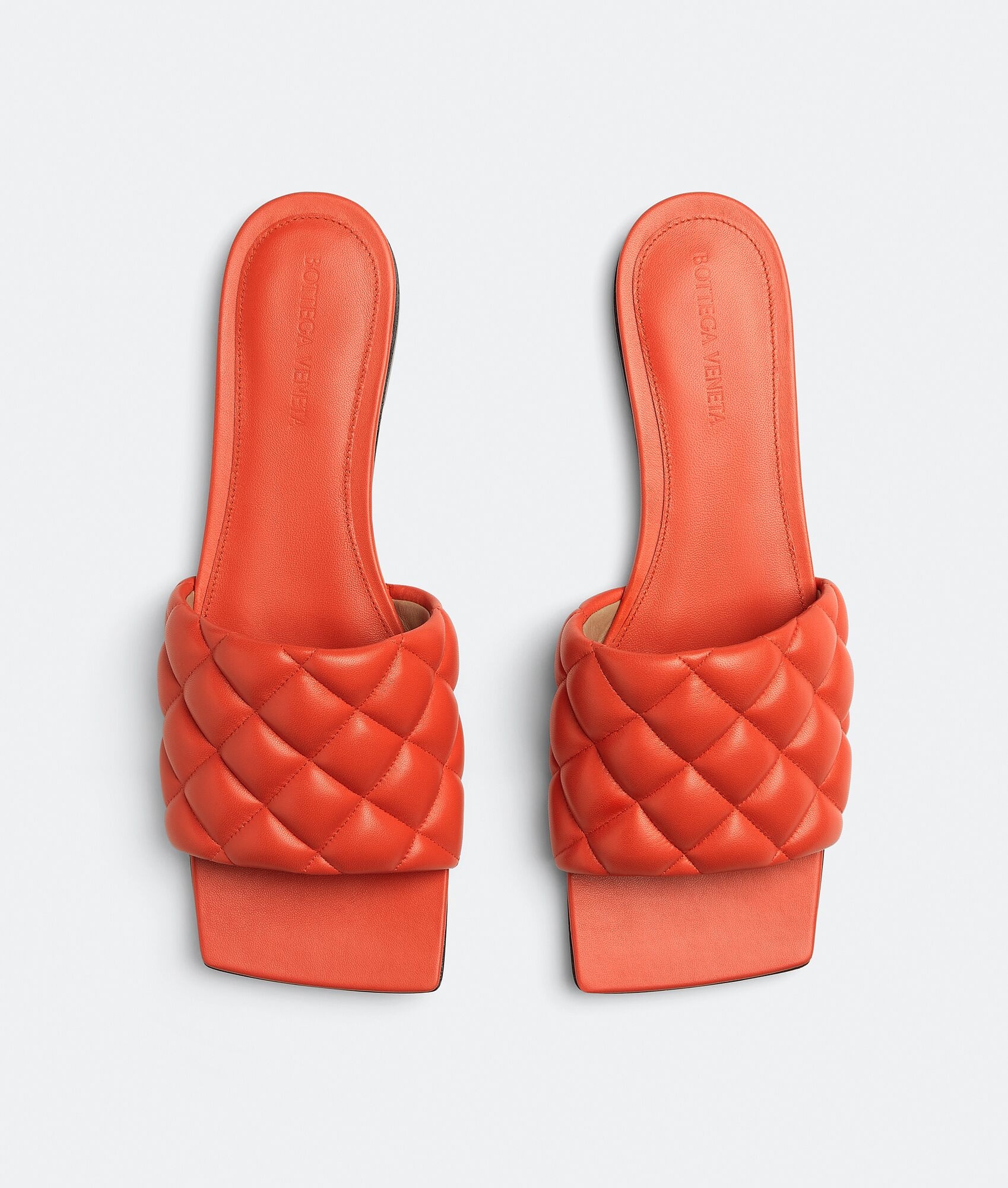 padded flat sandal - 4