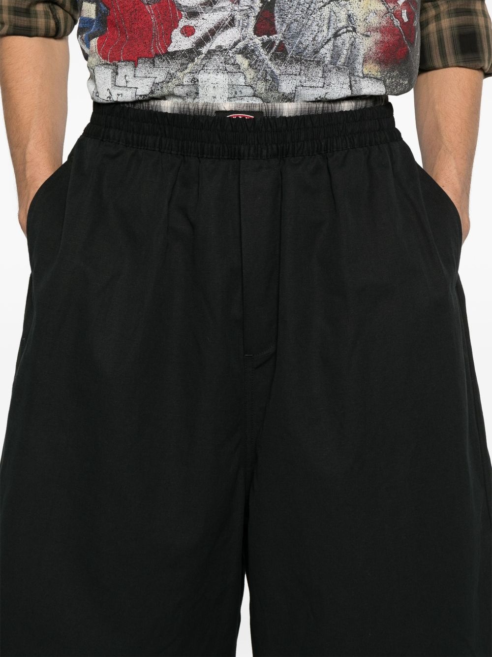exposed-boxer shorts - 5