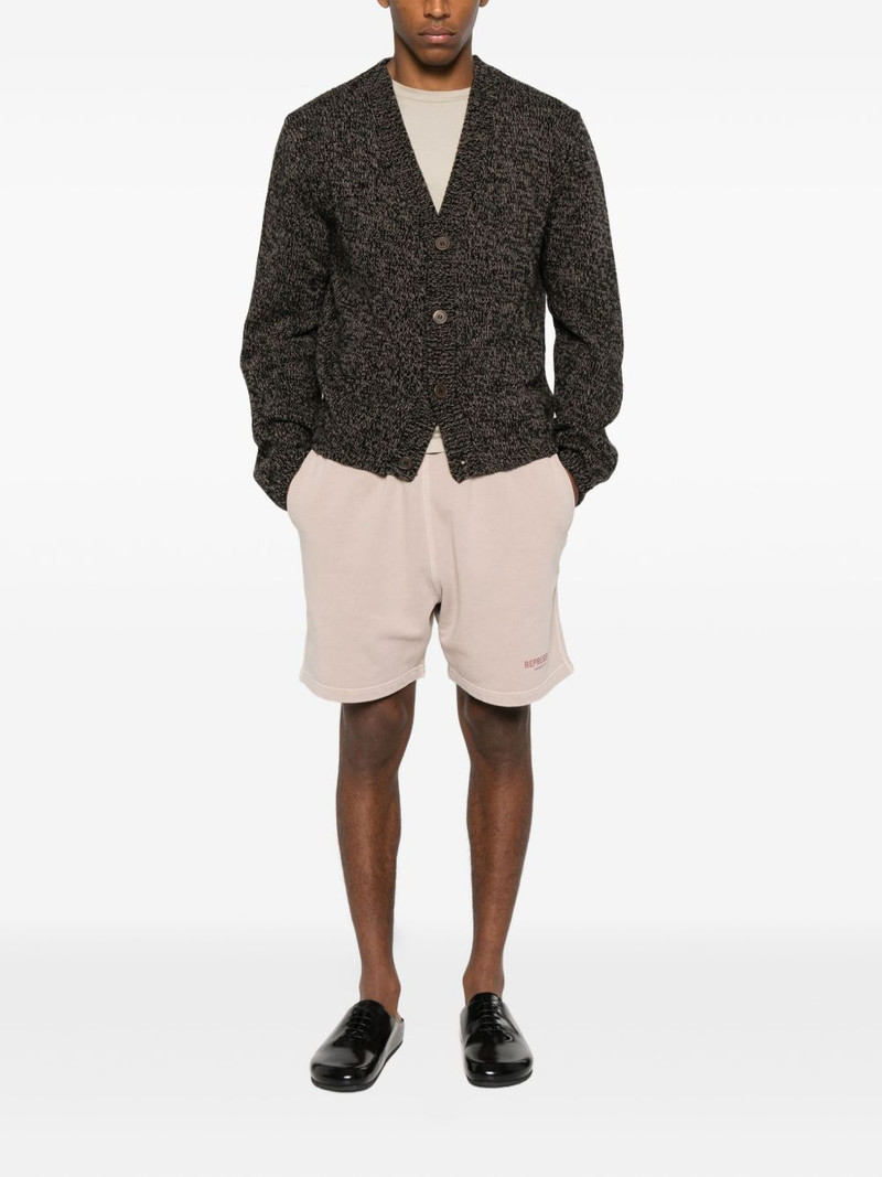 REPRESENT logo-print shorts outlook