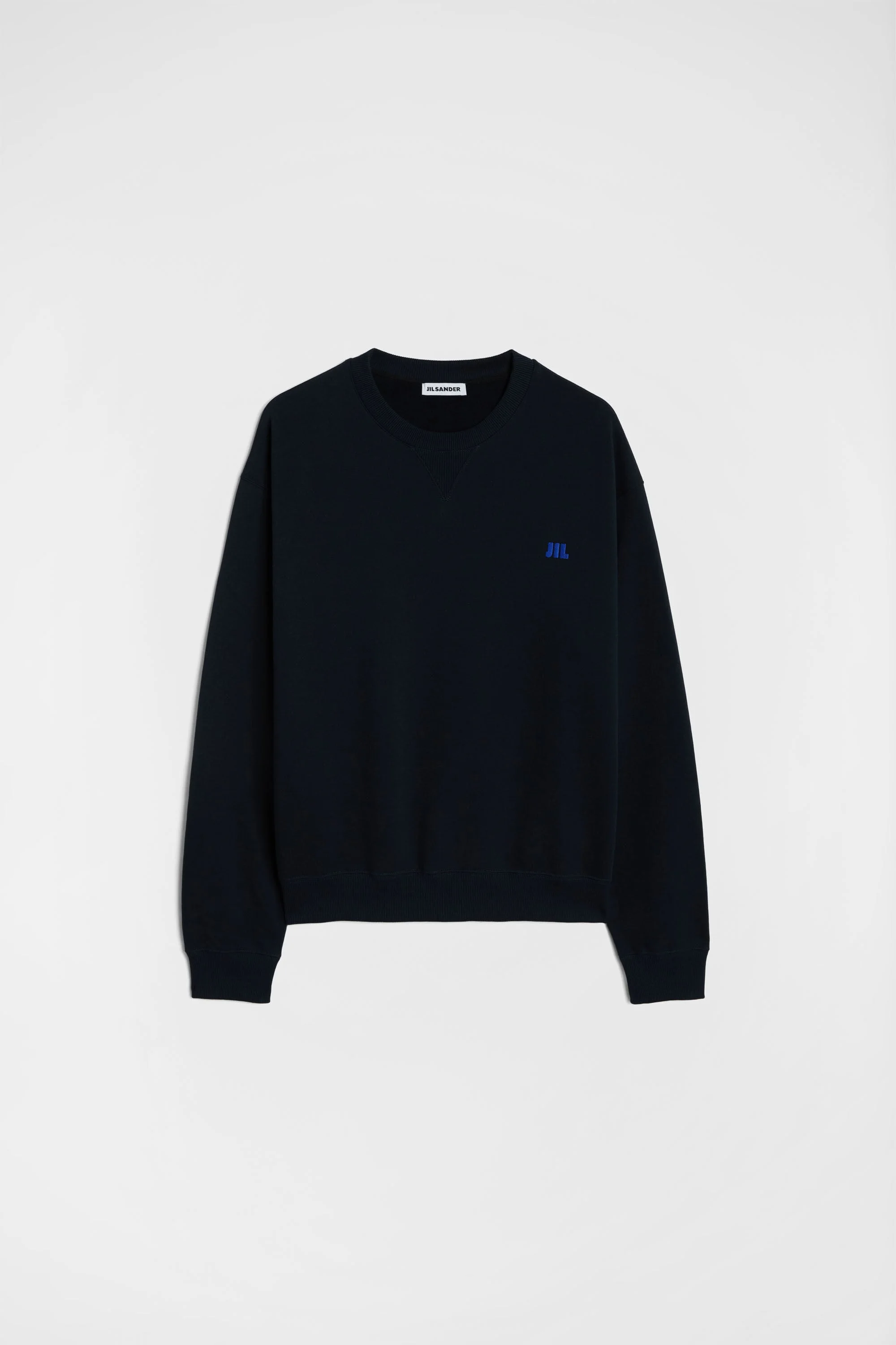 Cotton Terry Crew-Neck Sweatshirt - 1