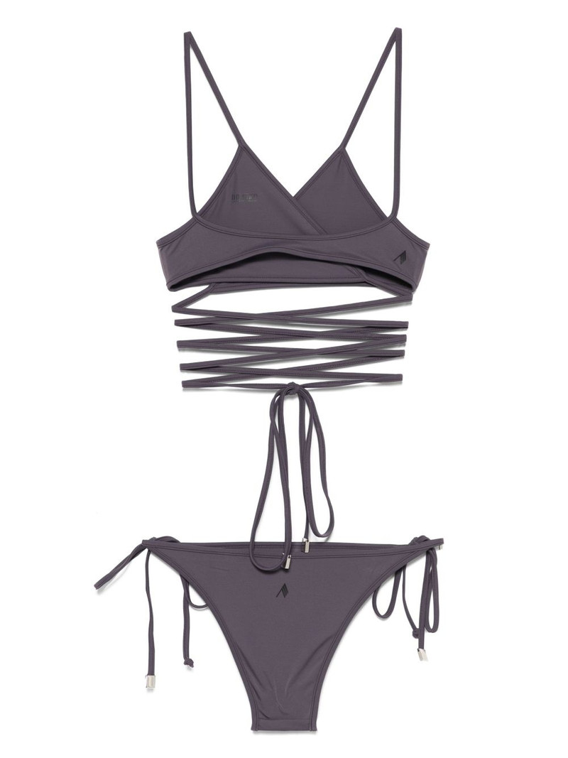 THE ATTICO lace-up bikini outlook