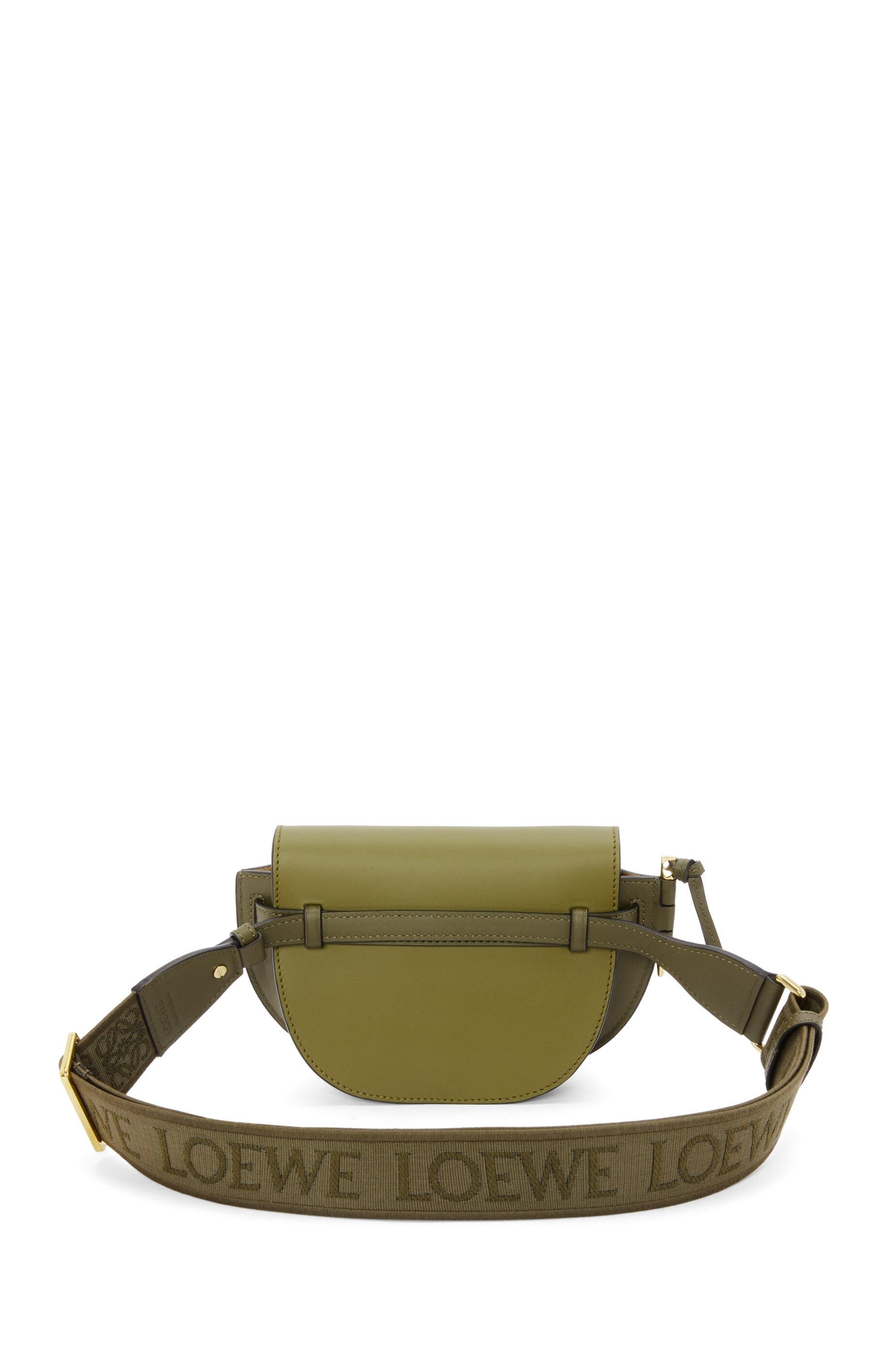 Mini Gate Dual bag in soft calfskin and jacquard 5